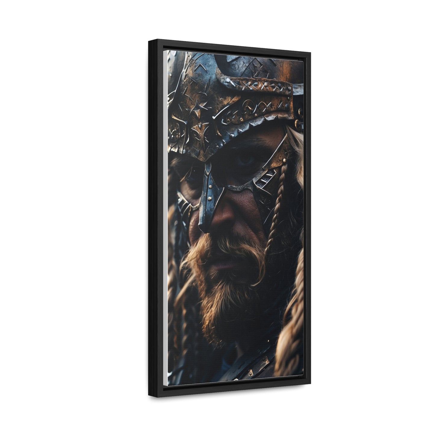 VIKING CLOSEUP Gallery Canvas Wraps, Vertical Frame