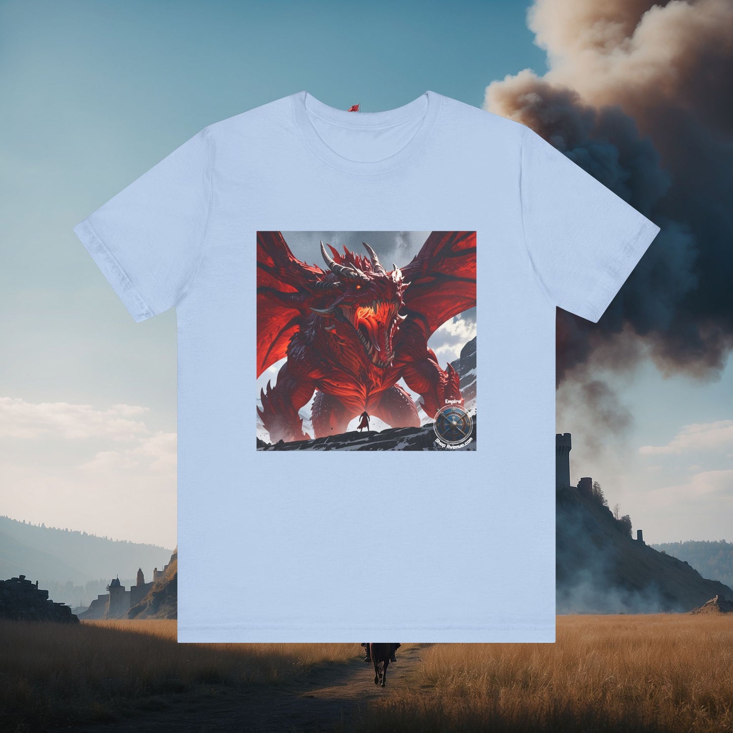 THE EPIC AND LEGENDARY DRAGON Unisex Jersey Short Sleeve Tee