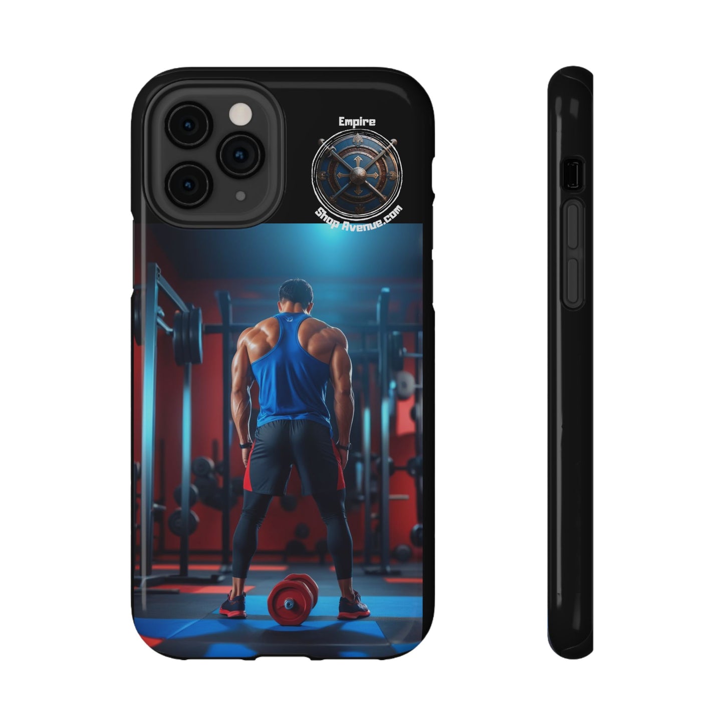 FITNESS CONCENTRATION Impact-Resistant Cases