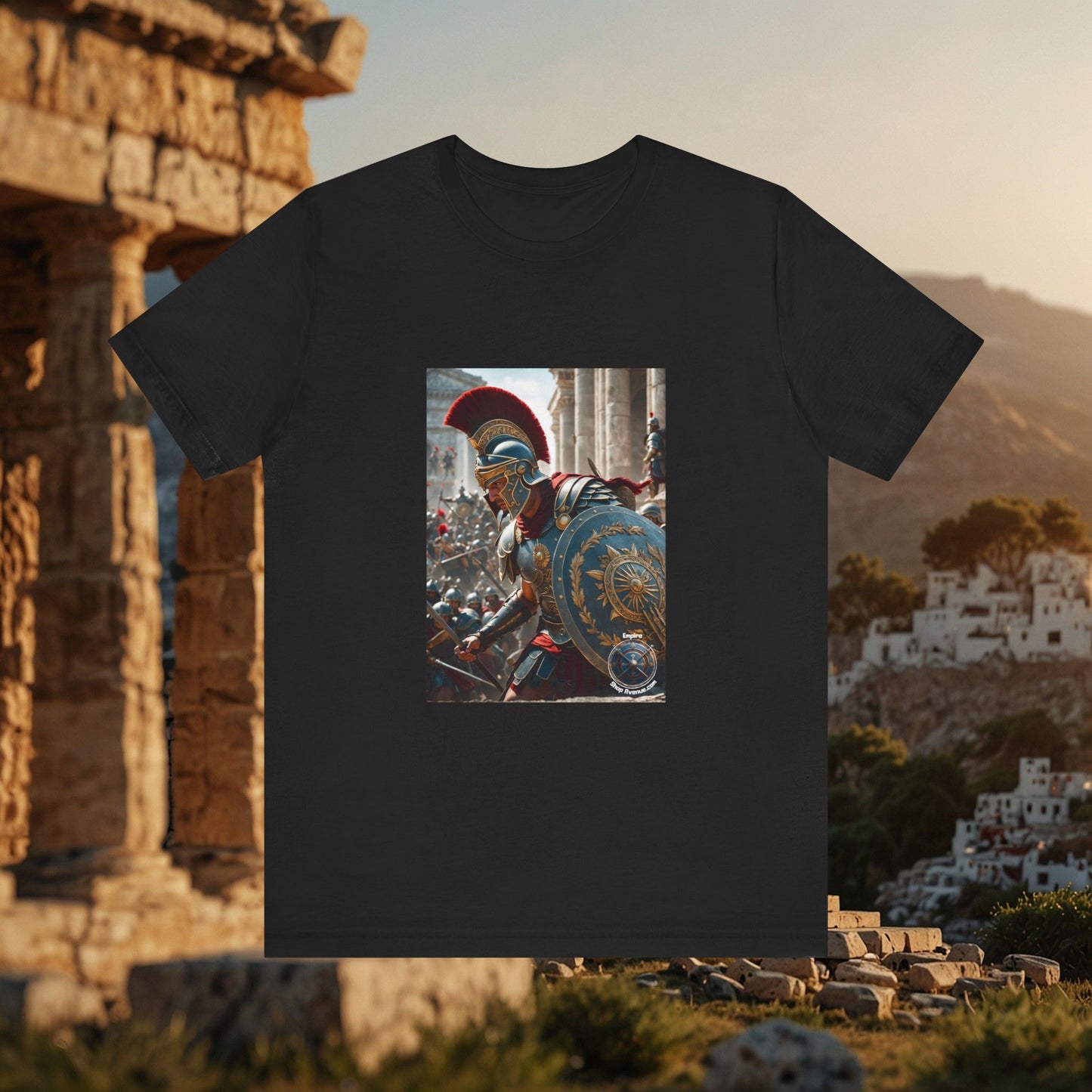 GREEK WARRIOR Unisex Jersey Short Sleeve Tee