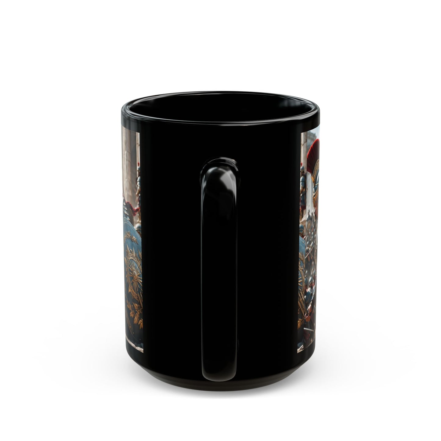GREEK LEGENDARY HOPLITE Black Mug (11oz, 15oz)