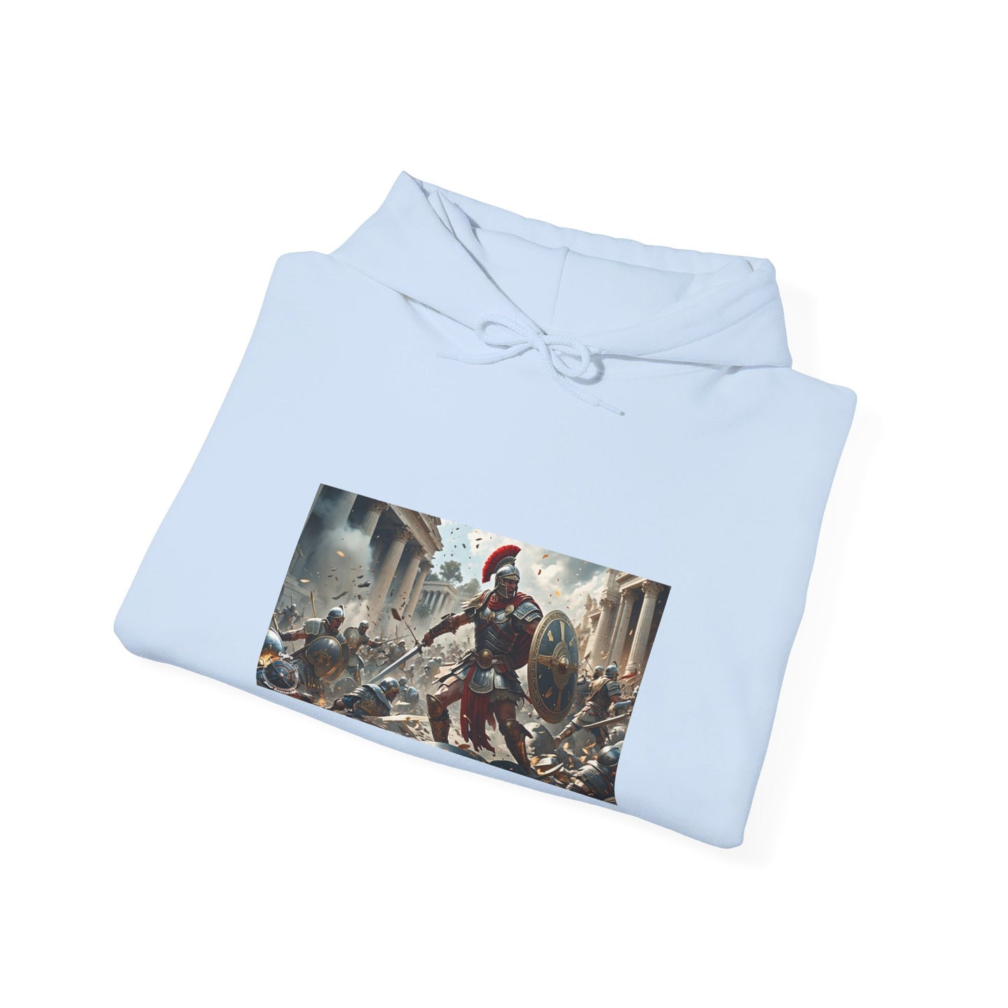 GREEK WAR SCENE Unisex Heavy Blend™ Hooded Sweatshirt