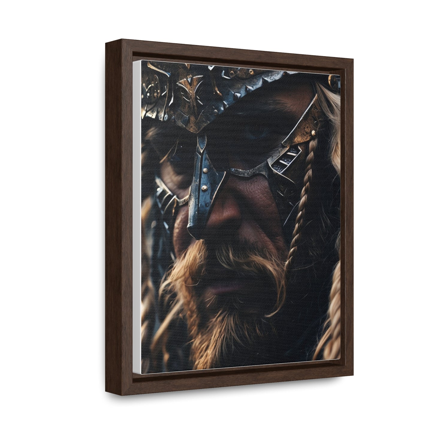 VIKING CLOSEUP Gallery Canvas Wraps, Vertical Frame
