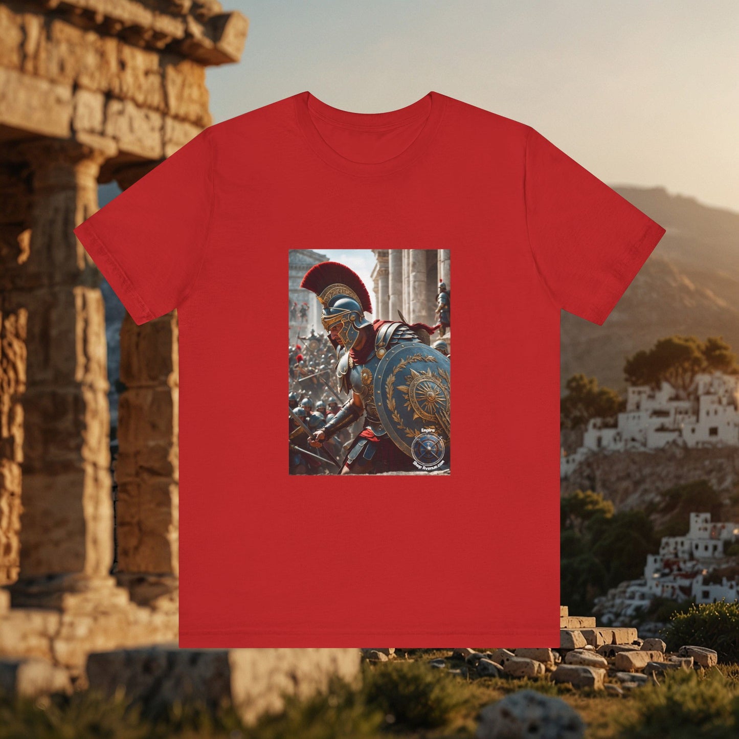 GREEK WARRIOR Unisex Jersey Short Sleeve Tee