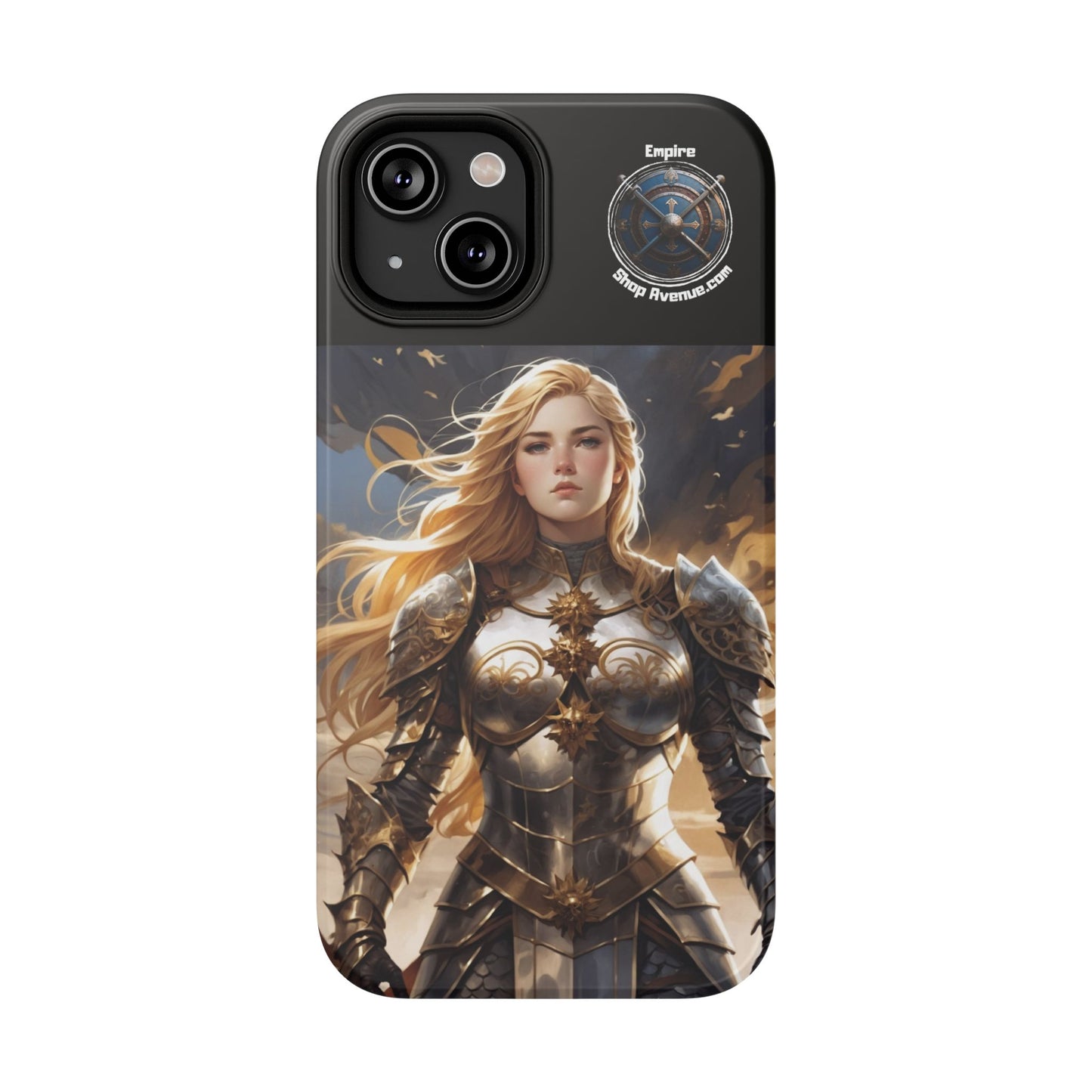 ARMORED WOMAN WARRIOR Impact-Resistant Cases