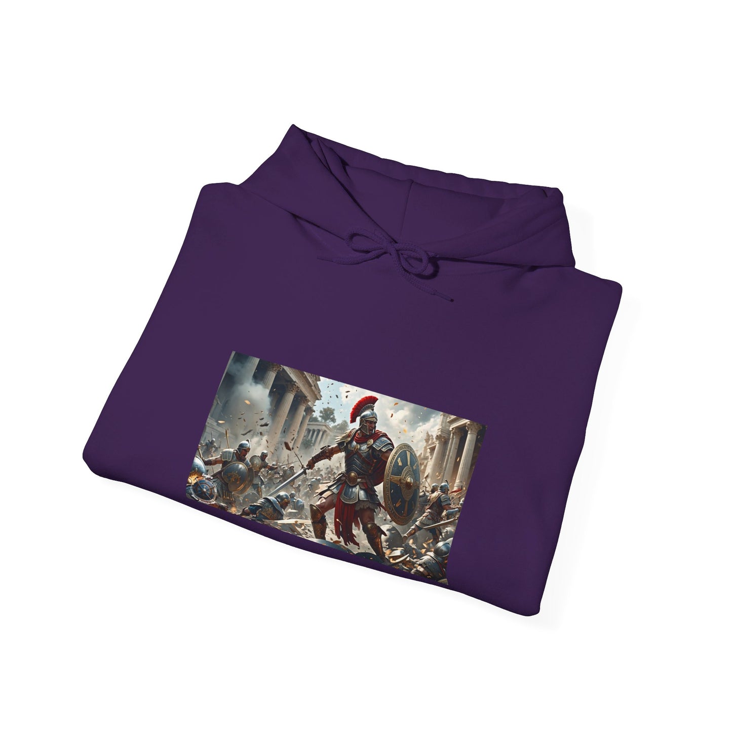 GREEK WAR SCENE Unisex Heavy Blend™ Hooded Sweatshirt