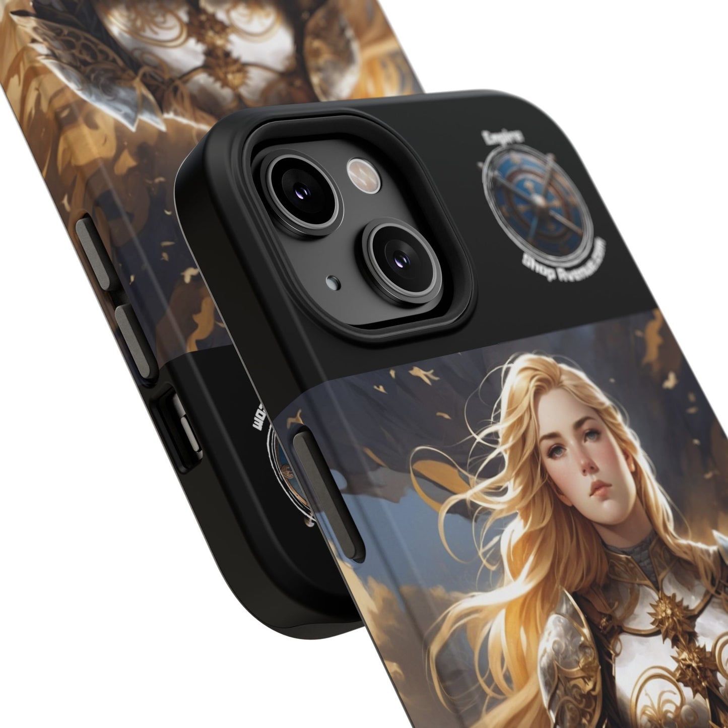 ARMORED WOMAN WARRIOR Impact-Resistant Cases
