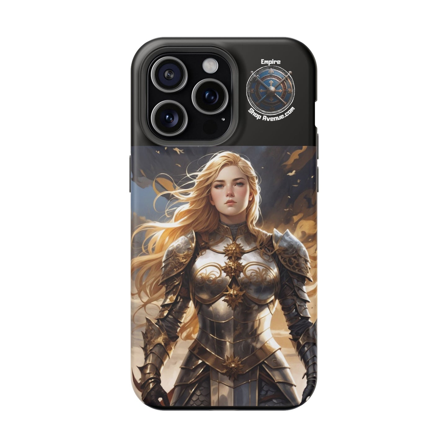 ARMORED WOMAN WARRIOR Impact-Resistant Cases
