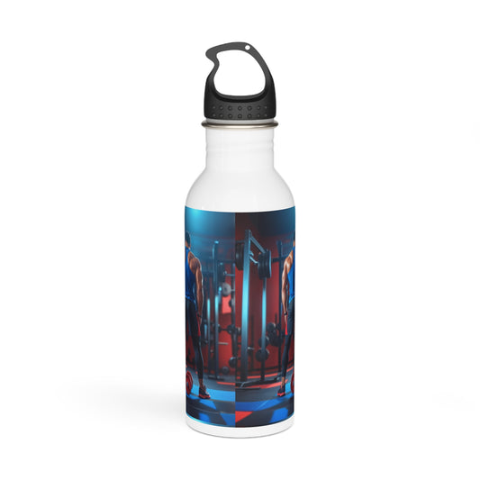 FITNESS CONCENTRATION Stainless Steel Water Bottle