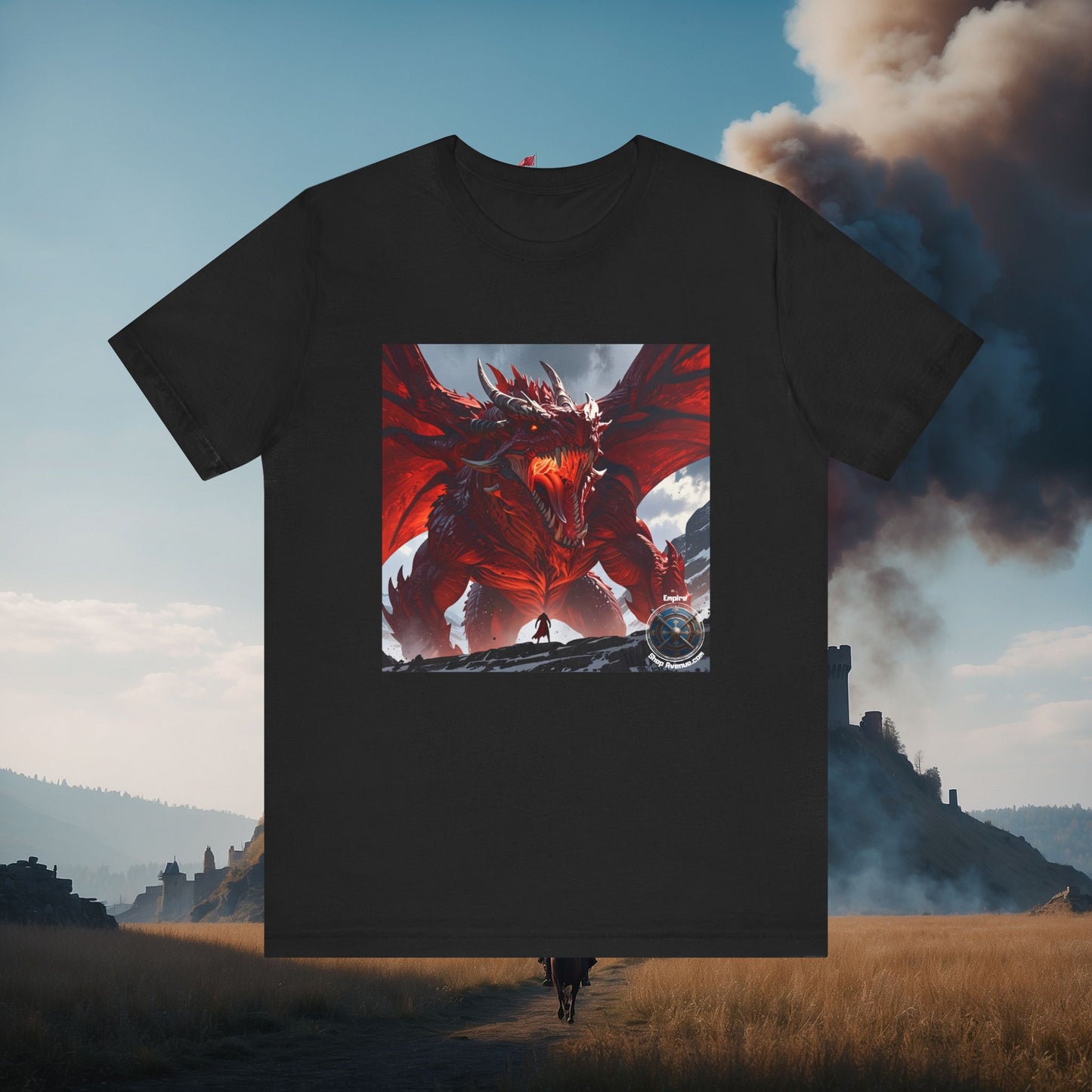THE EPIC AND LEGENDARY DRAGON Unisex Jersey Short Sleeve Tee