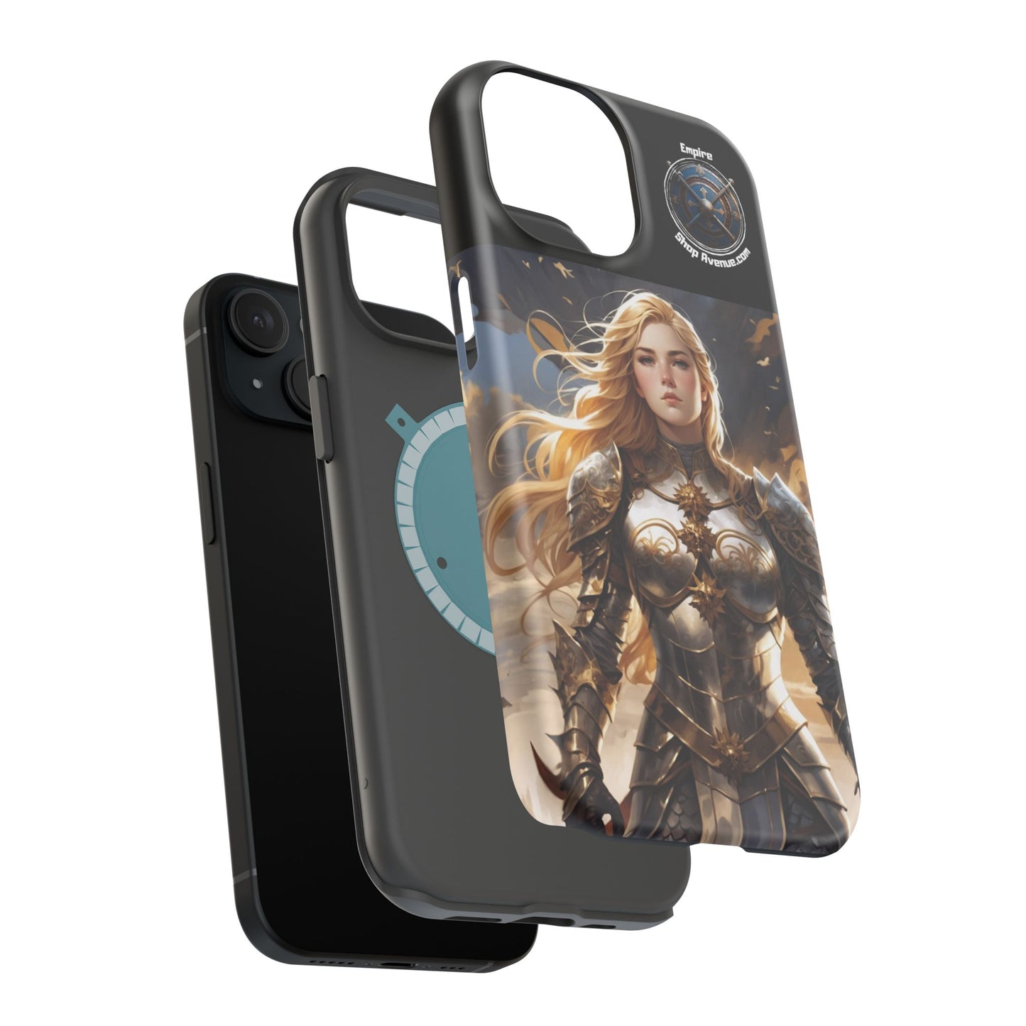 ARMORED WOMAN WARRIOR Impact-Resistant Cases