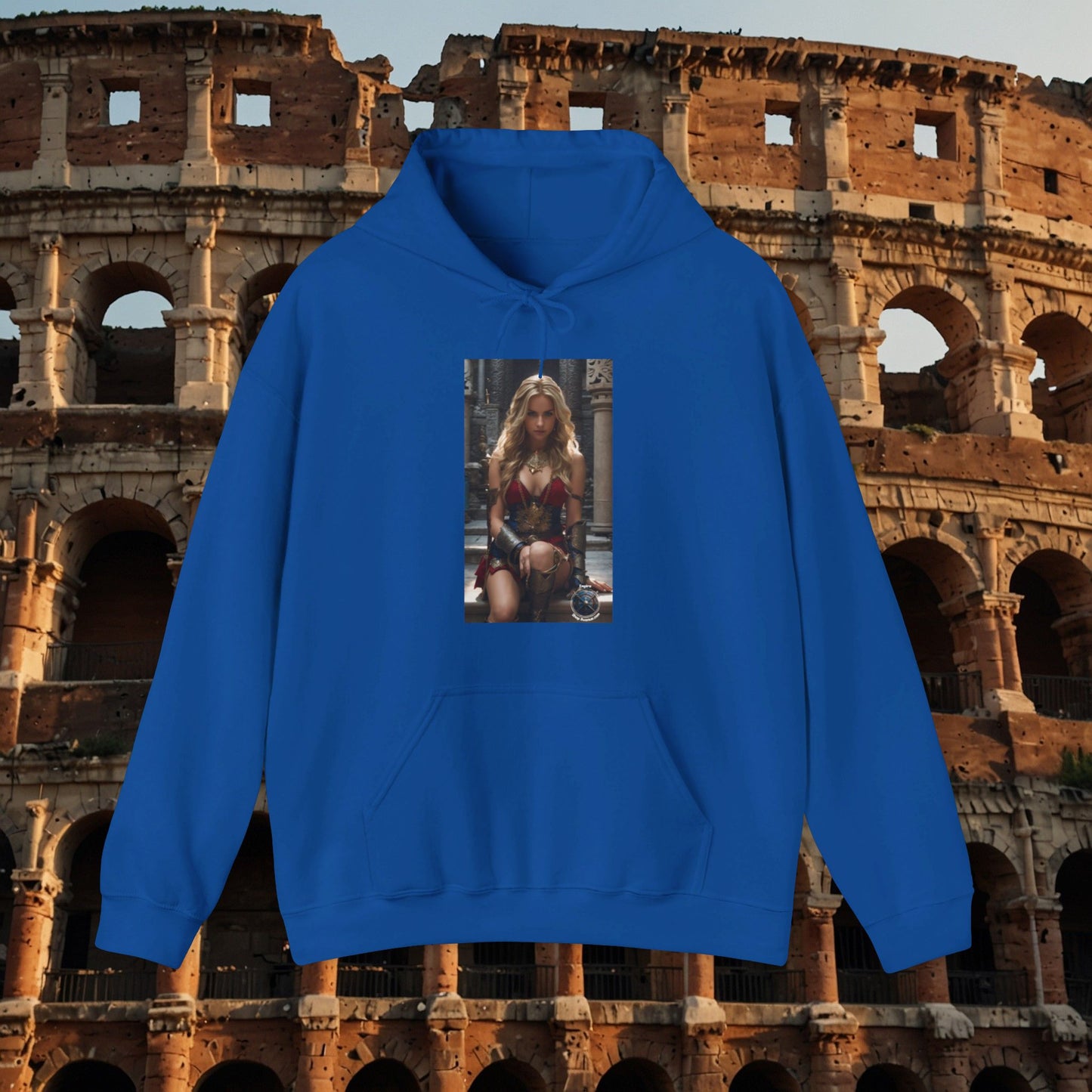 AMAZON GODDESS of Unisex Heavy Blend™ Hooded Sweatshirt