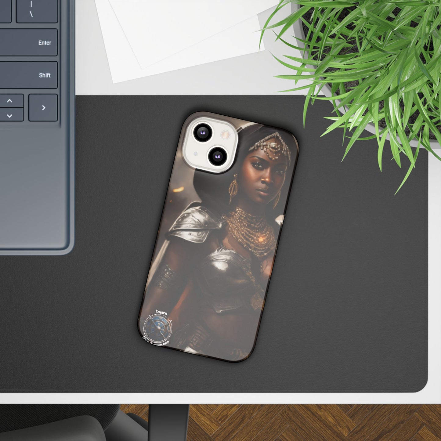 AFRICAN WOMAN WARRIOR Slim Cases