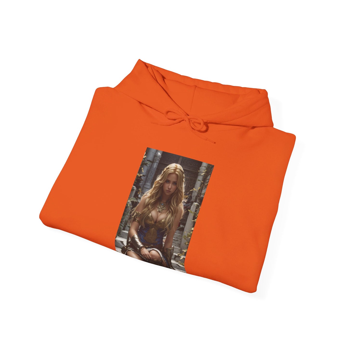 AMAZON GODDESS BLUE Unisex Heavy Blend™ Hooded Sweatshirt