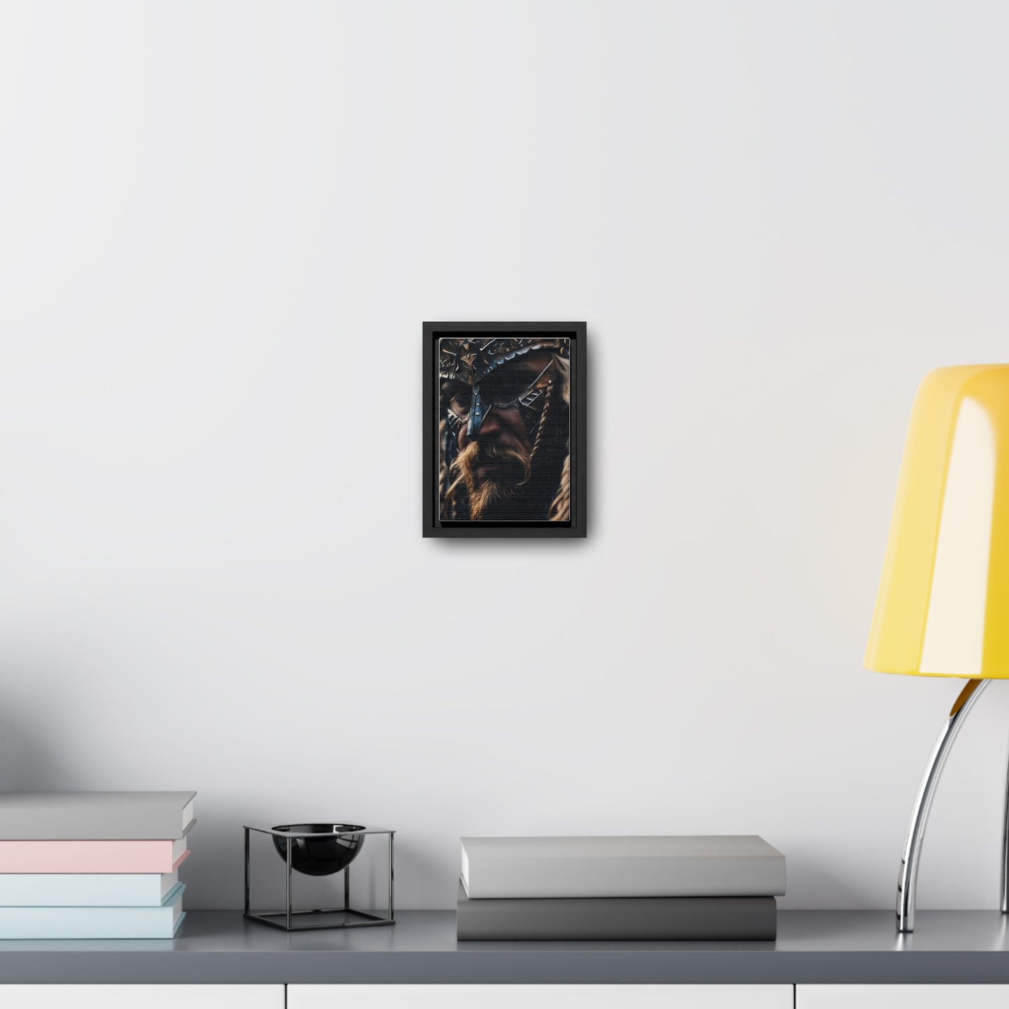 VIKING CLOSEUP Gallery Canvas Wraps, Vertical Frame