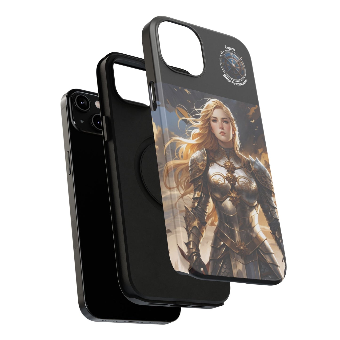 ARMORED WOMAN WARRIOR Impact-Resistant Cases