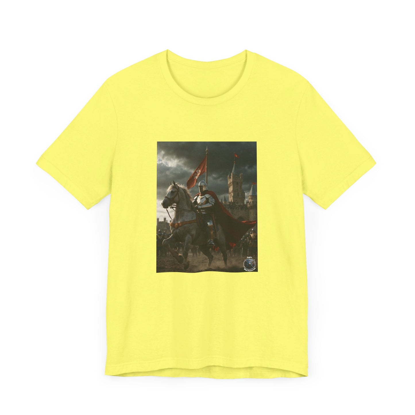 KNIGHT AND CASTLE Unisex Jersey Short Sleeve Tee