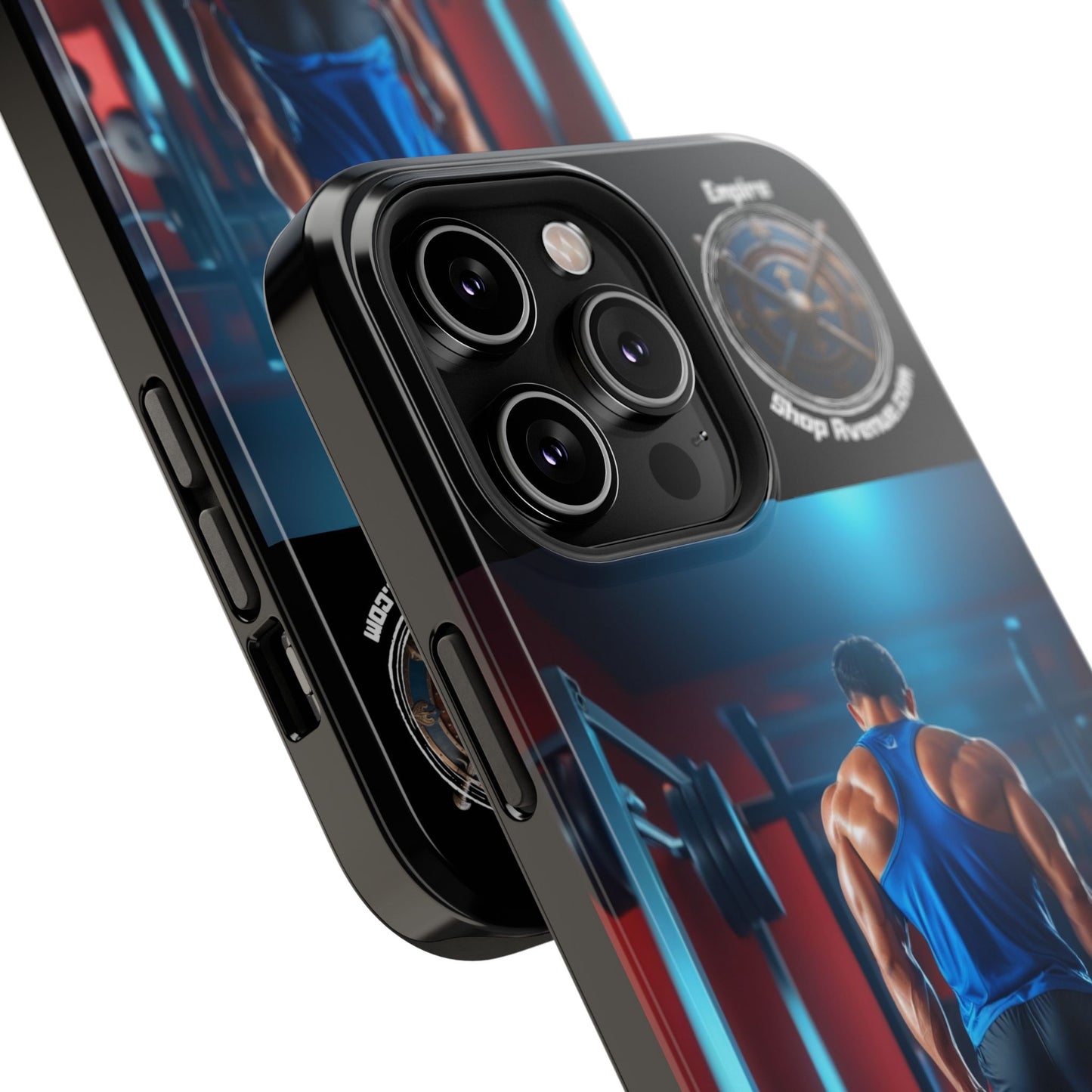 FITNESS CONCENTRATION Impact-Resistant Cases