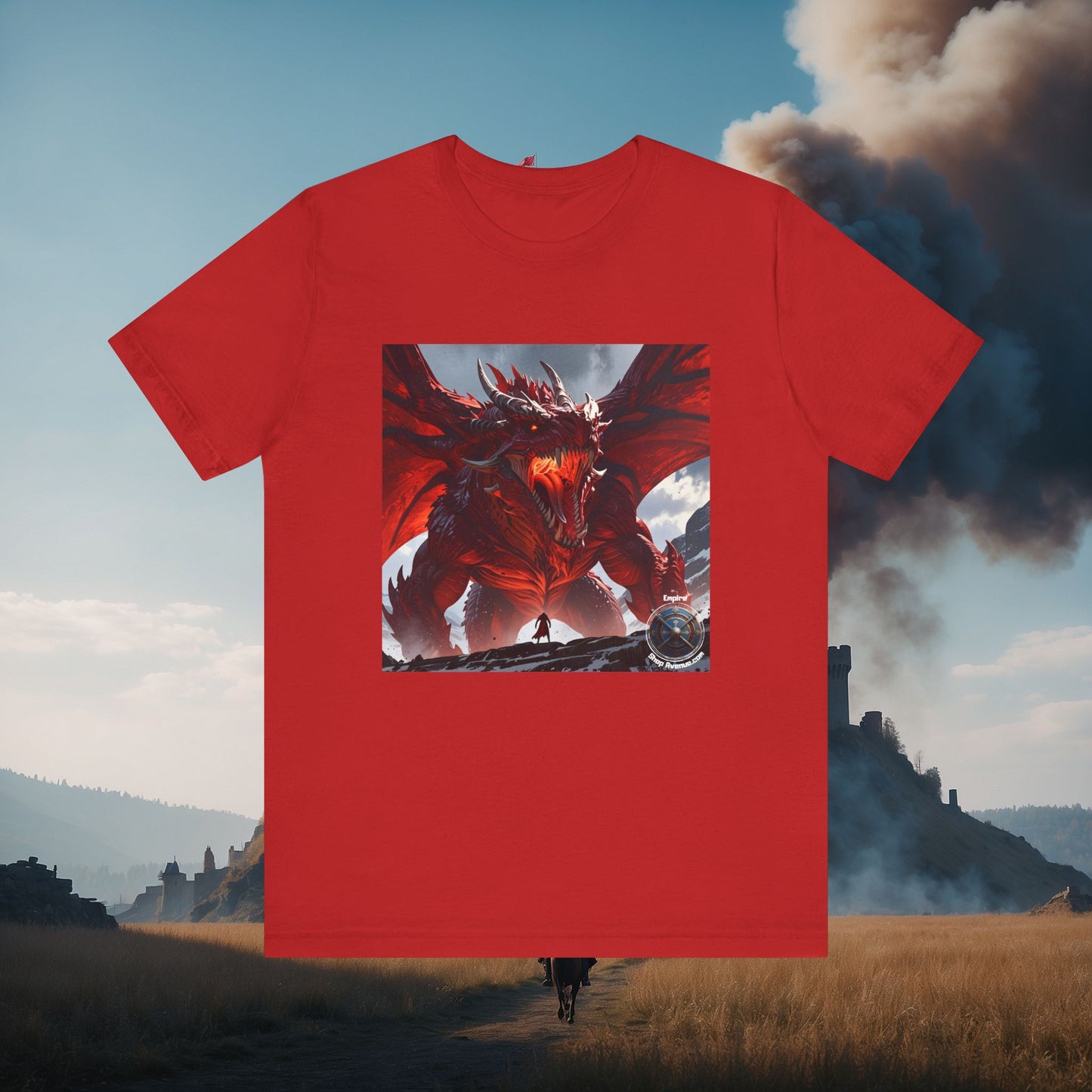THE EPIC AND LEGENDARY DRAGON Unisex Jersey Short Sleeve Tee