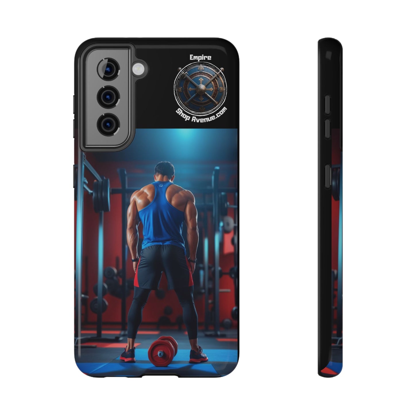 FITNESS CONCENTRATION Impact-Resistant Cases