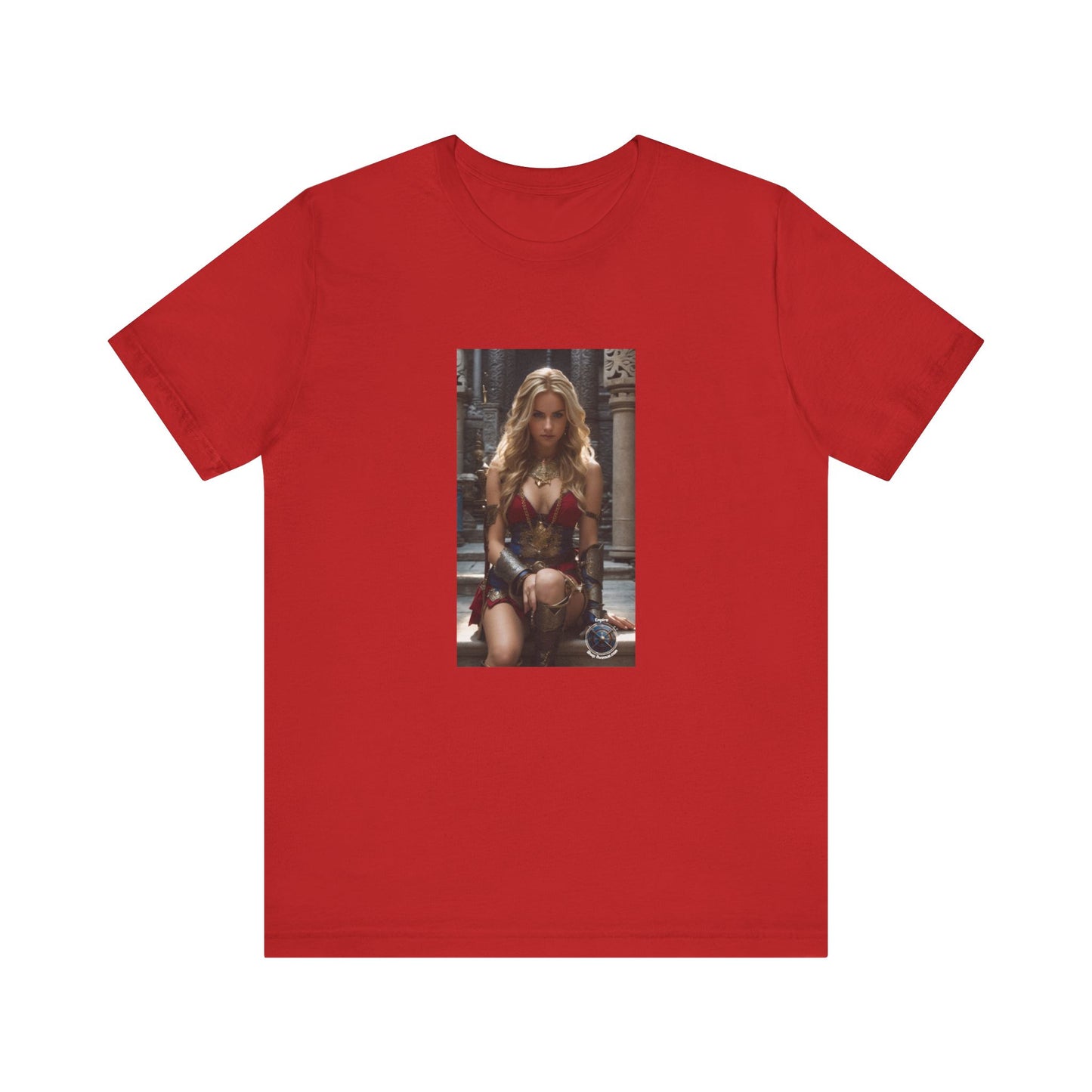 AMAZON GODDESS RED Unisex Jersey Short Sleeve Tee