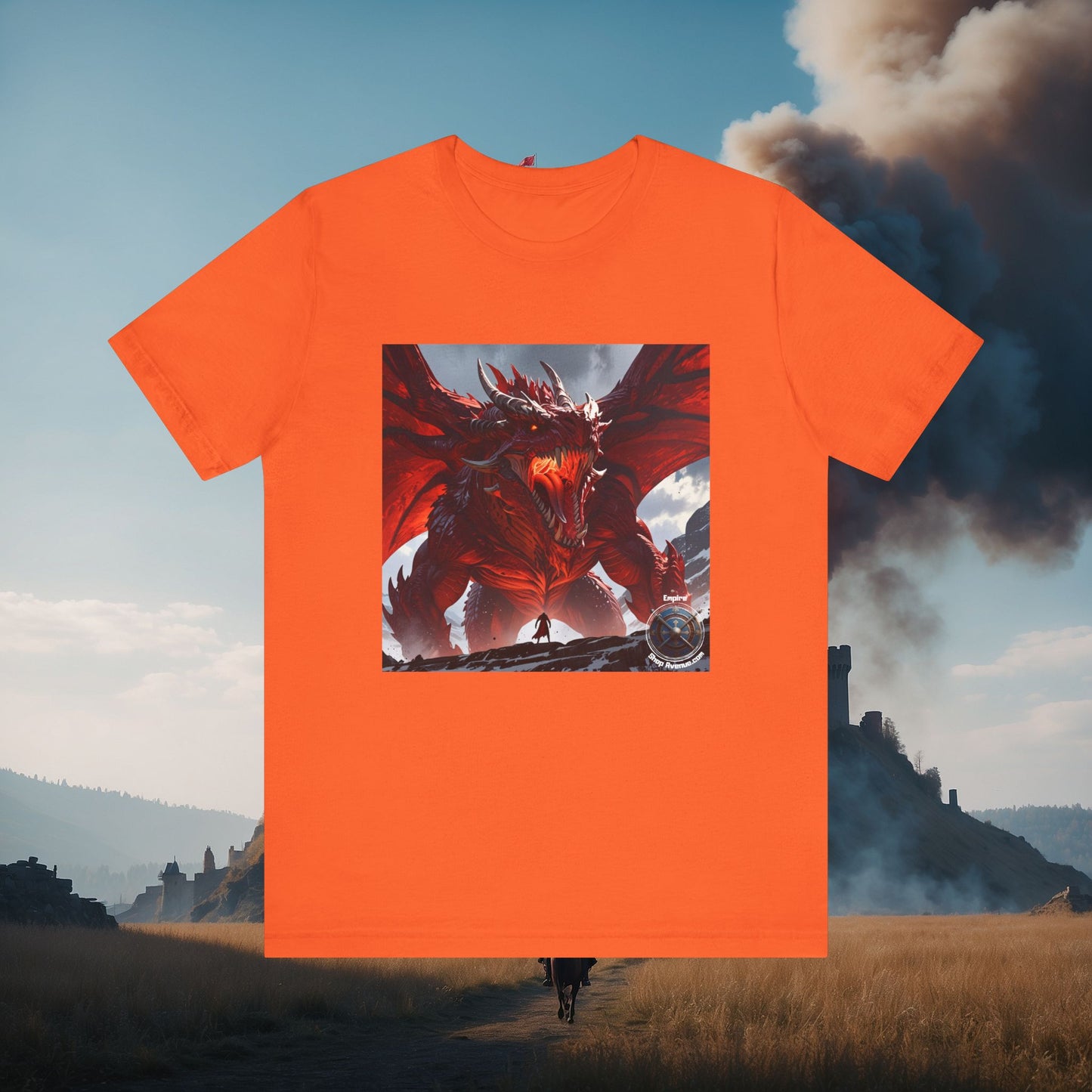 THE EPIC AND LEGENDARY DRAGON Unisex Jersey Short Sleeve Tee