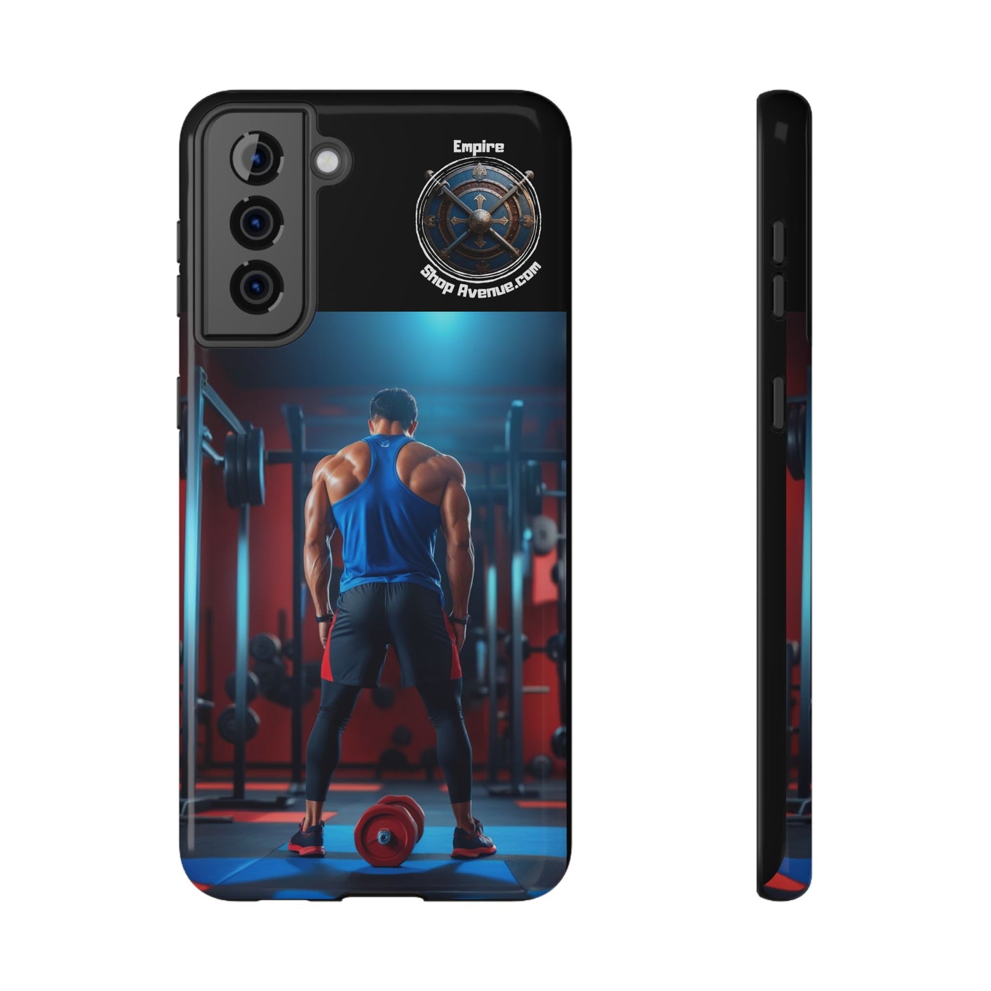 FITNESS CONCENTRATION Impact-Resistant Cases