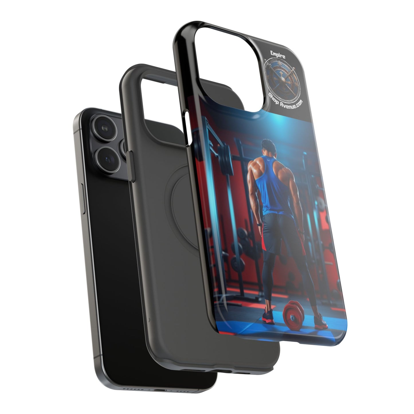 FITNESS CONCENTRATION Impact-Resistant Cases