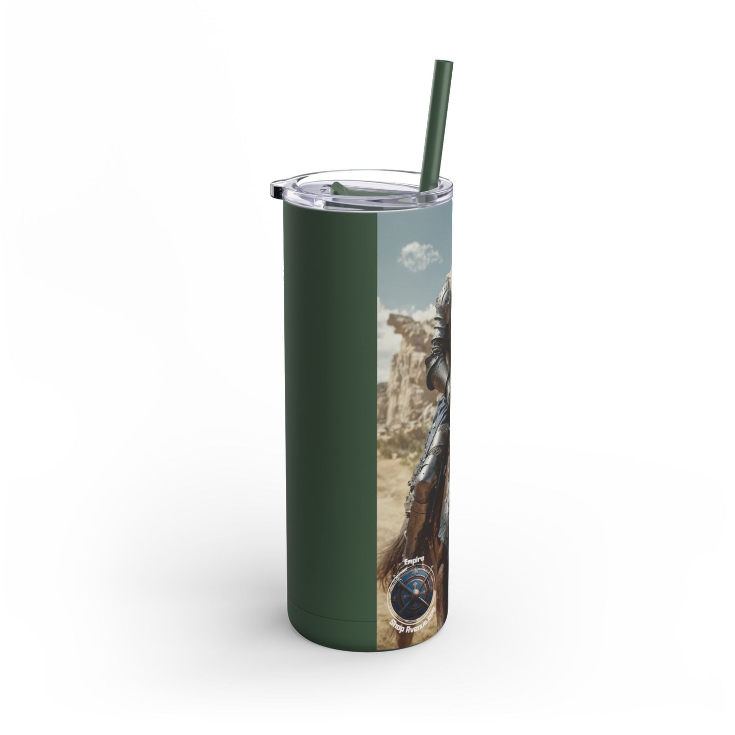 ULTIMATE KNIGHT CHARGE Maars Maker Skinny Matte Tumbler, 20oz