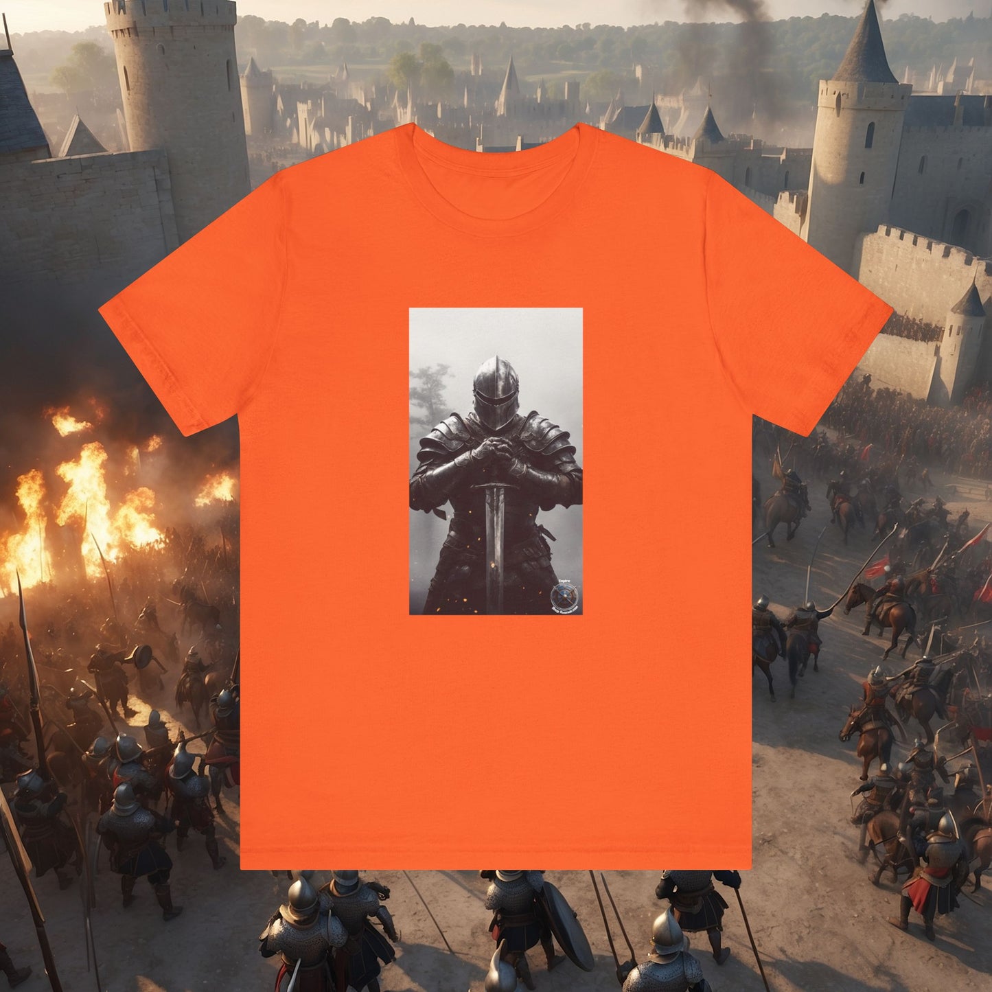 FULL PLATE ARMOR KNIGHT Unisex Jersey Short Sleeve Tee