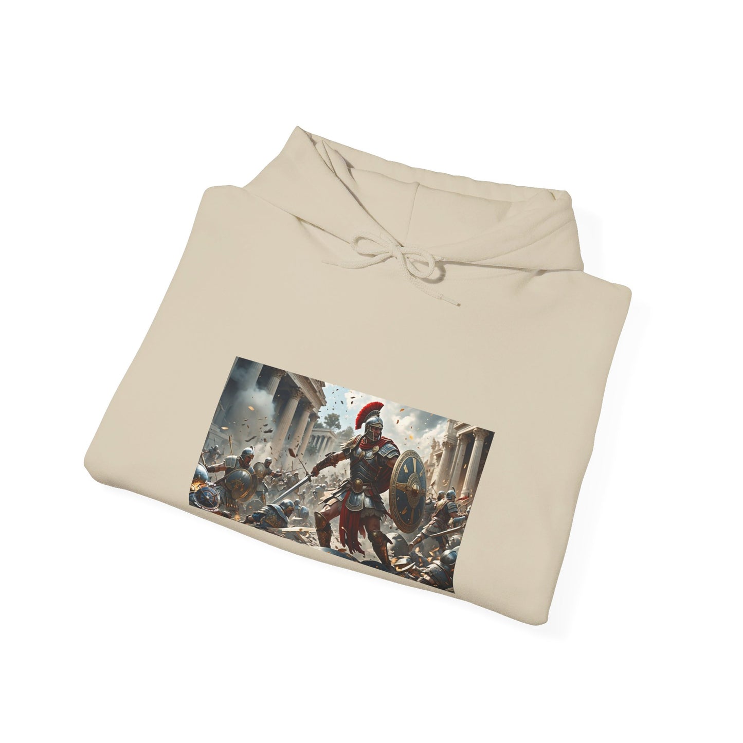 GREEK WAR SCENE Unisex Heavy Blend™ Hooded Sweatshirt