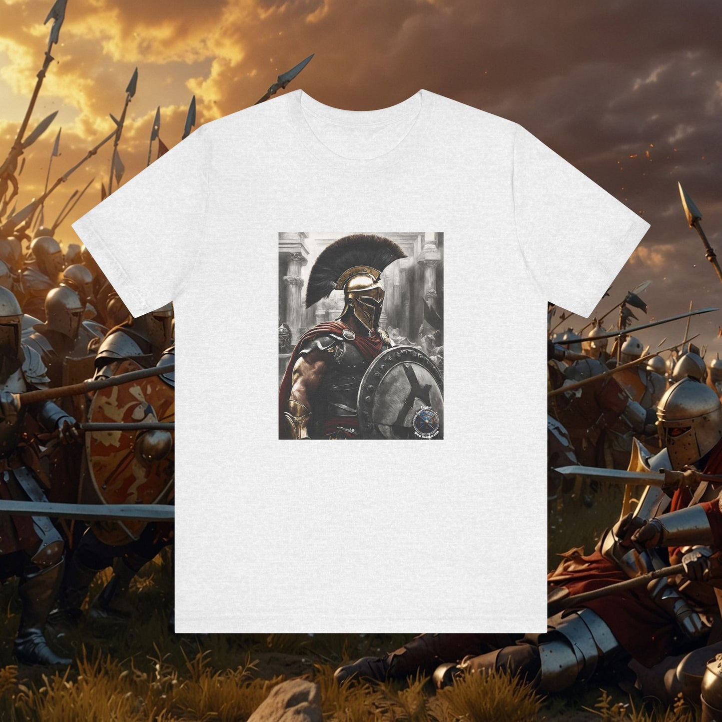 GREEK HOPLITE Unisex Jersey Short Sleeve Tee