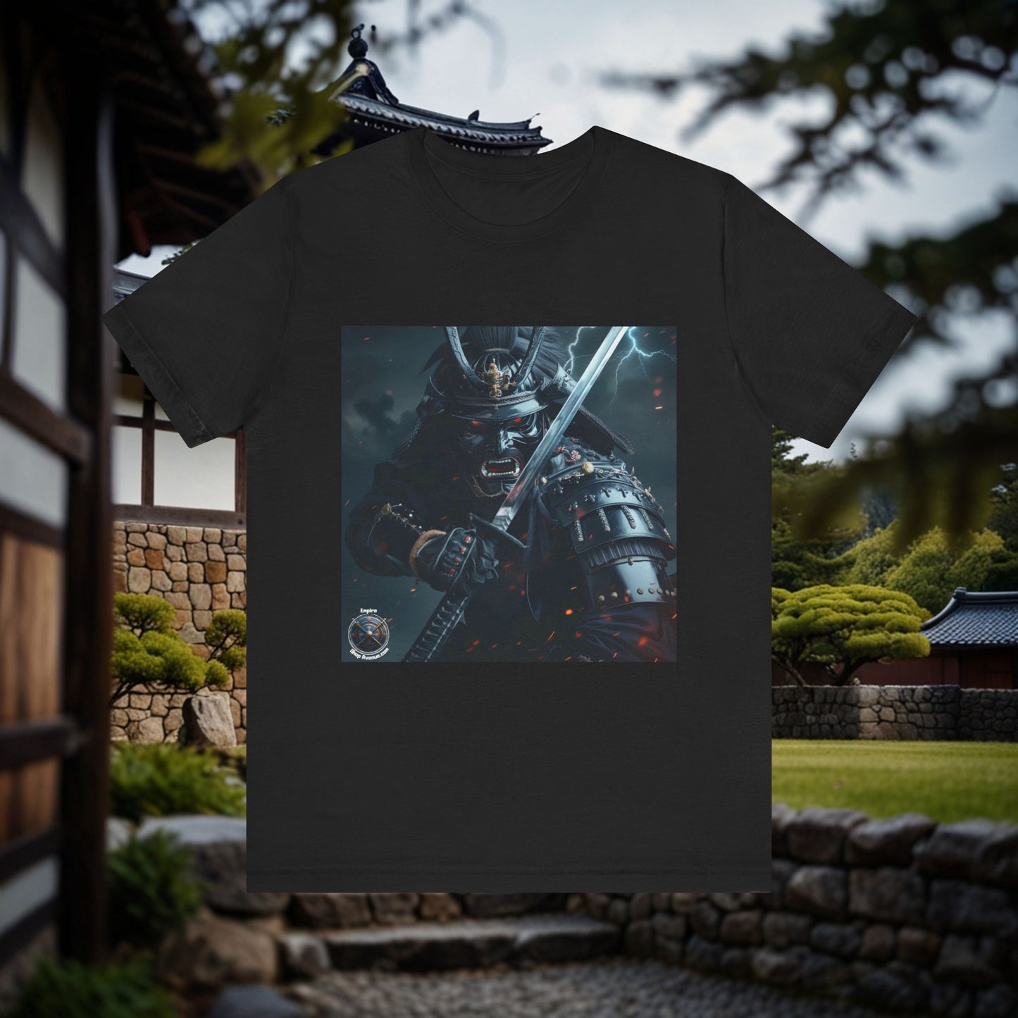 BLACK SAMURAI THUNDER Unisex Jersey Short Sleeve Tee