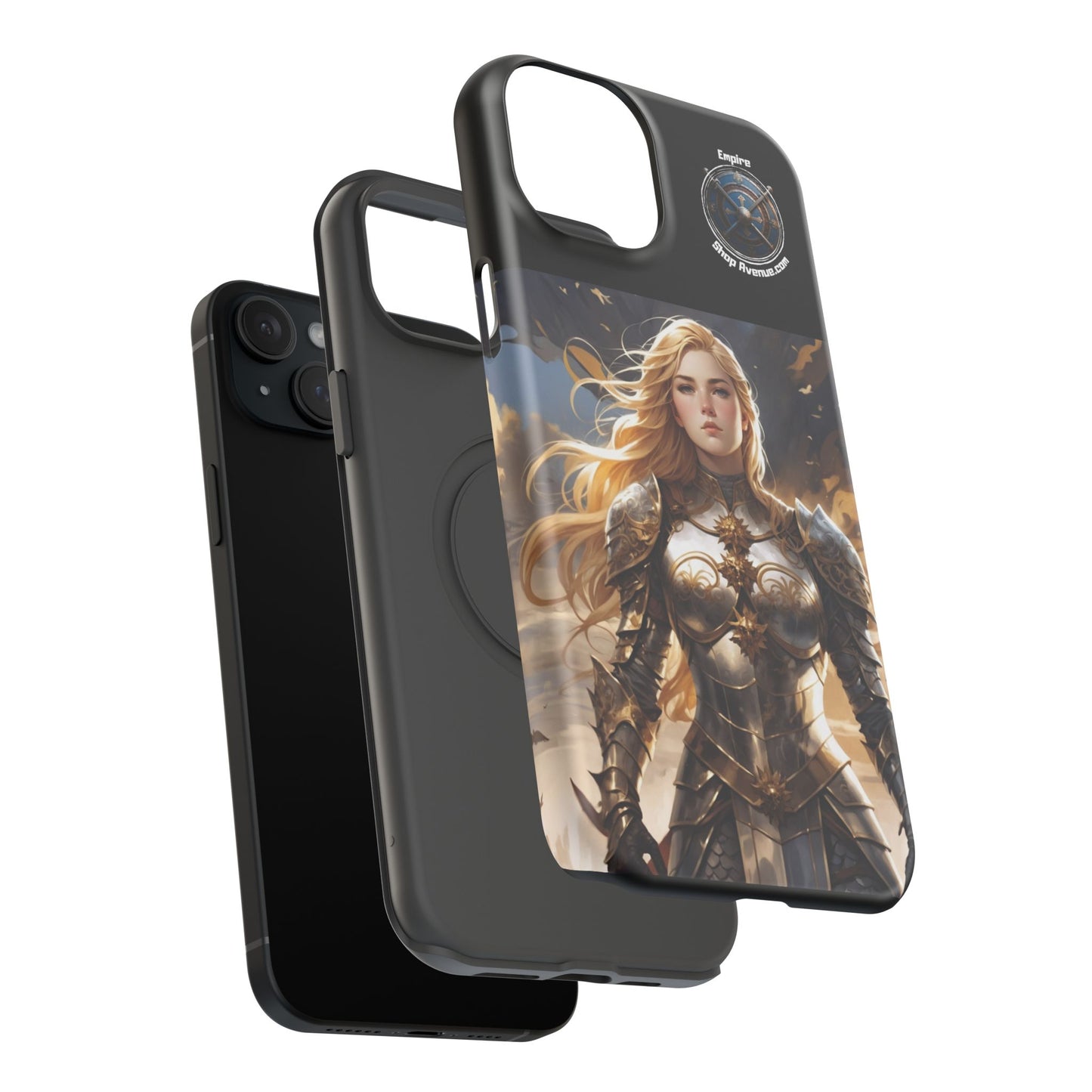 ARMORED WOMAN WARRIOR Impact-Resistant Cases