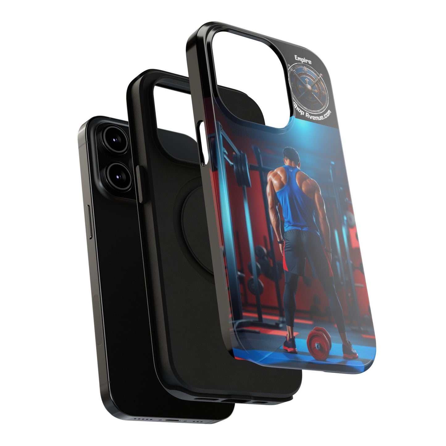 FITNESS CONCENTRATION Impact-Resistant Cases