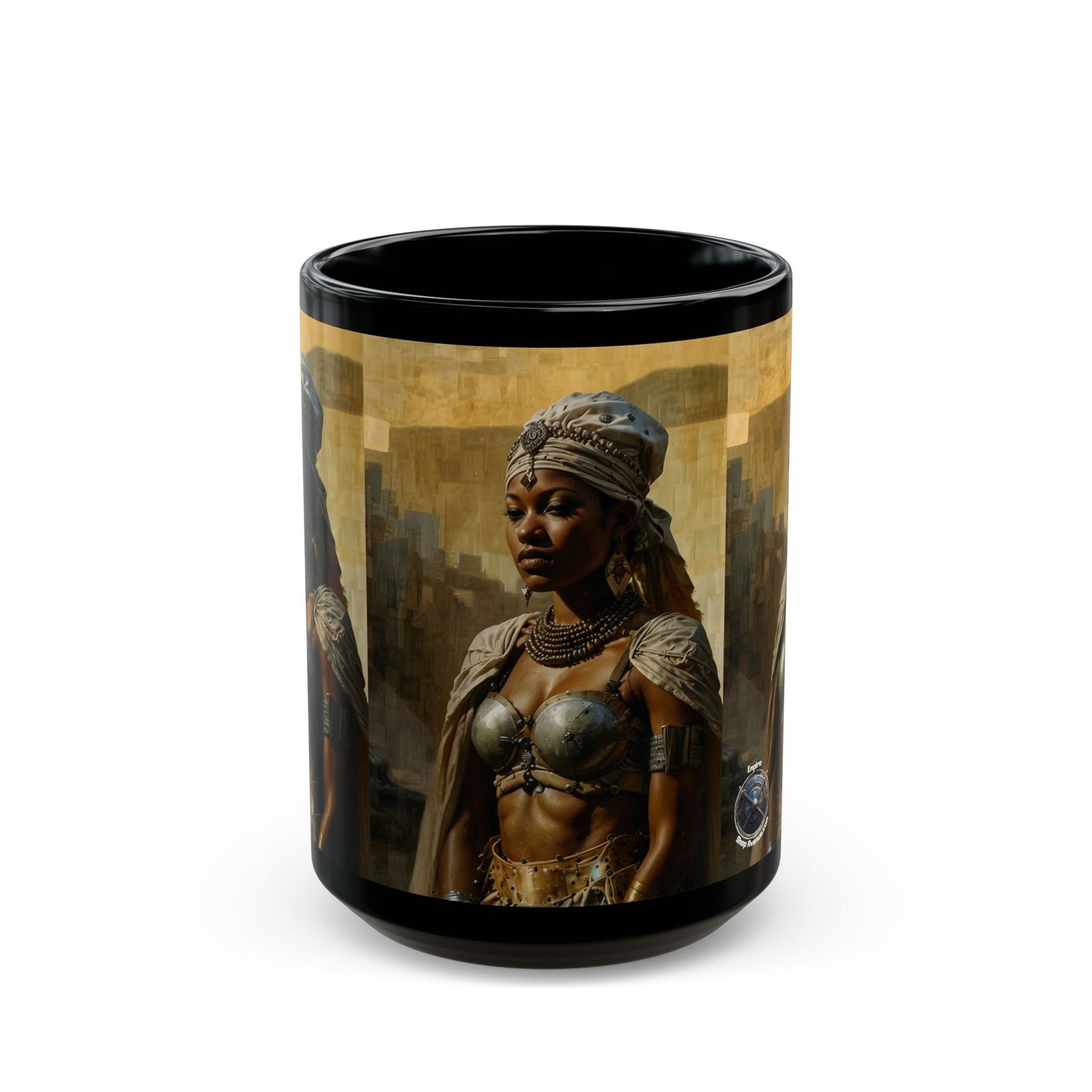 AFICAN BEAUTY Black Mug (11oz, 15oz)