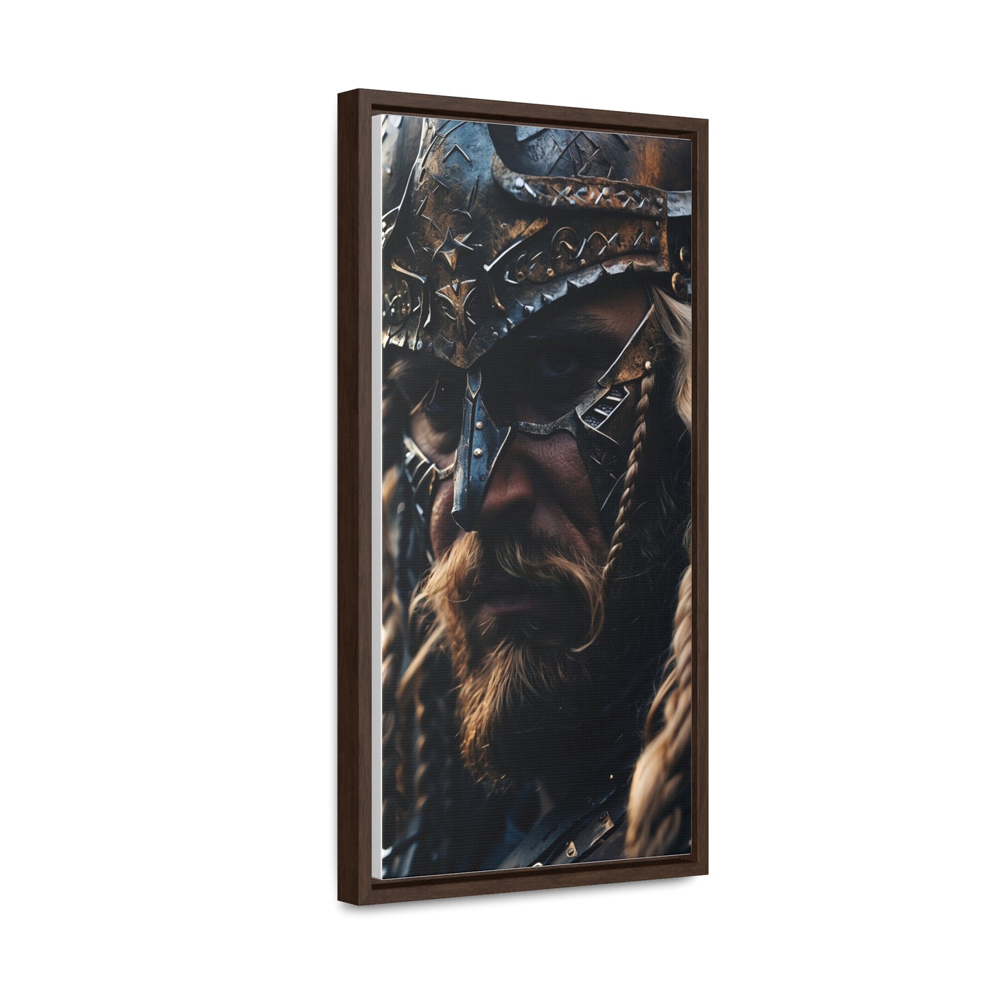 VIKING CLOSEUP Gallery Canvas Wraps, Vertical Frame