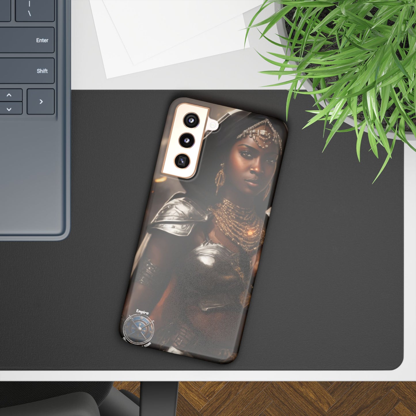 AFRICAN WOMAN WARRIOR Slim Cases