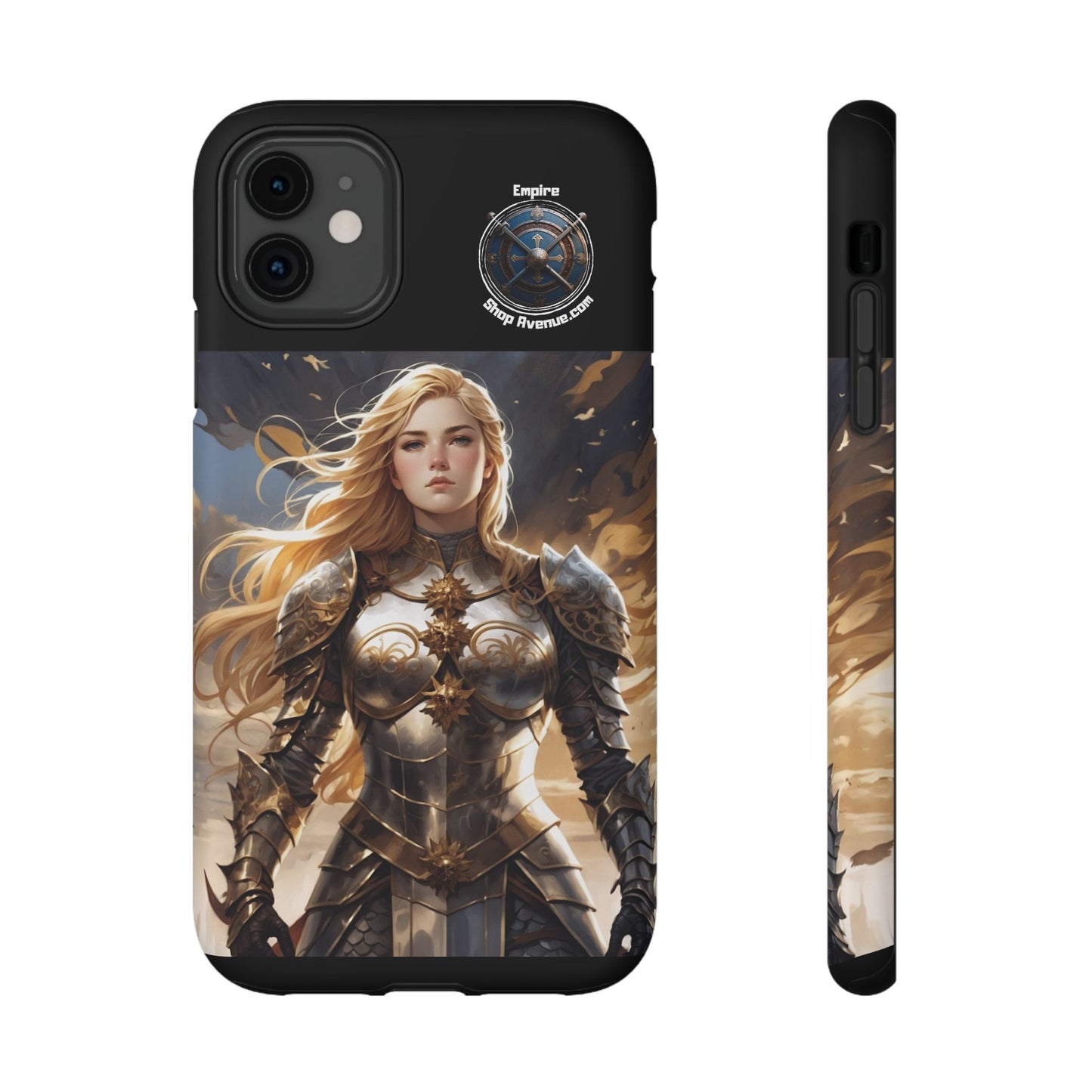 ARMORED WOMAN WARRIOR Impact-Resistant Cases