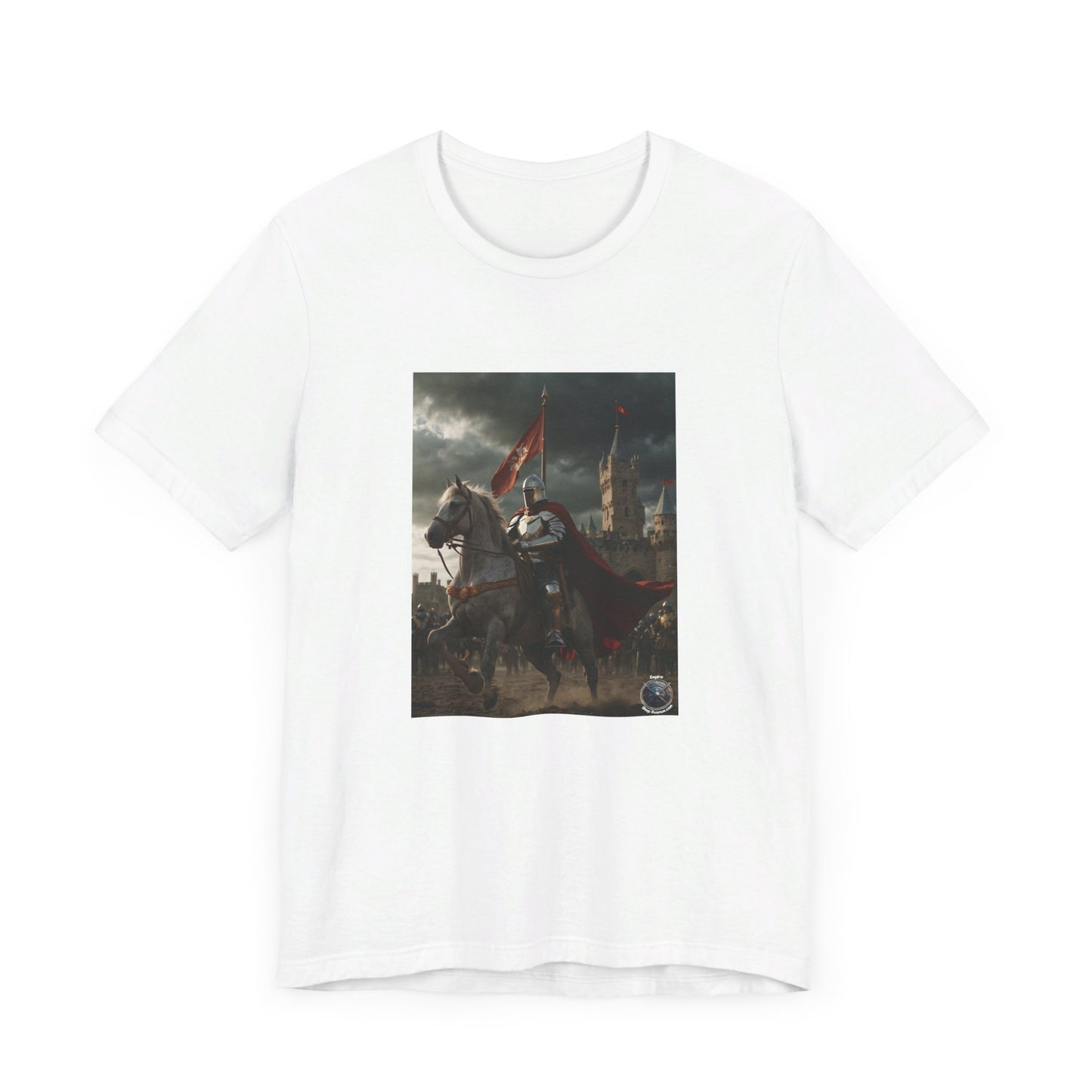 KNIGHT AND CASTLE Unisex Jersey Short Sleeve Tee