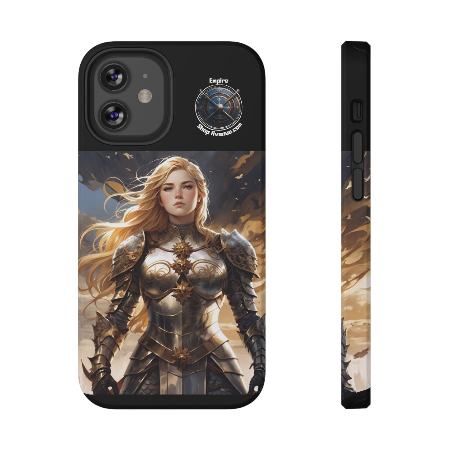 ARMORED WOMAN WARRIOR Impact-Resistant Cases