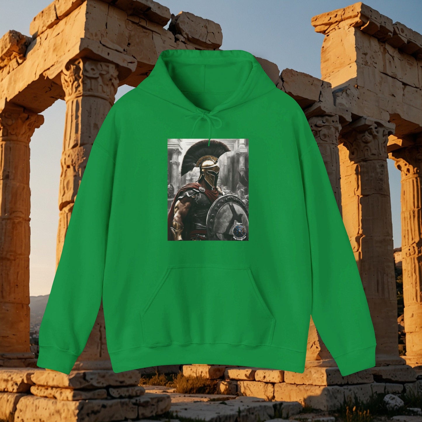GREEK HOPLITE  Unisex Heavy Blend™ Hooded Sweatshirt
