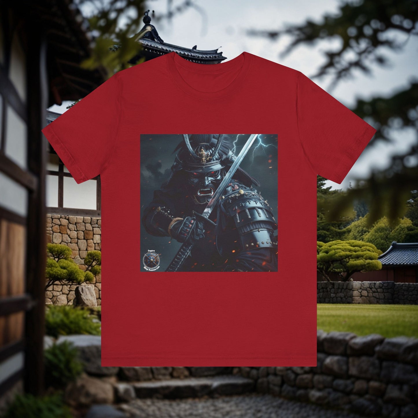 BLACK SAMURAI THUNDER Unisex Jersey Short Sleeve Tee