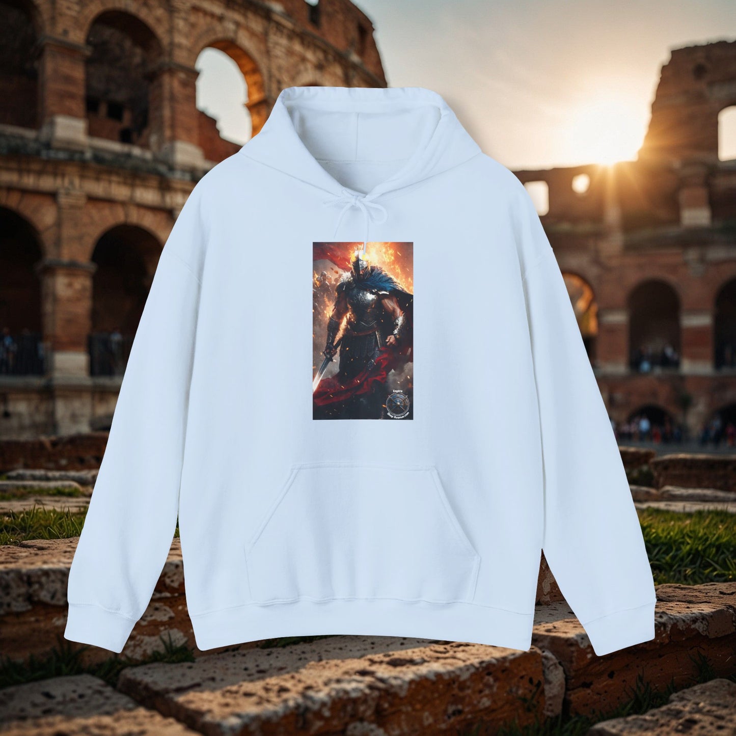 ROMAN WARRIOIR Unisex Heavy Blend™ Hooded Sweatshirt
