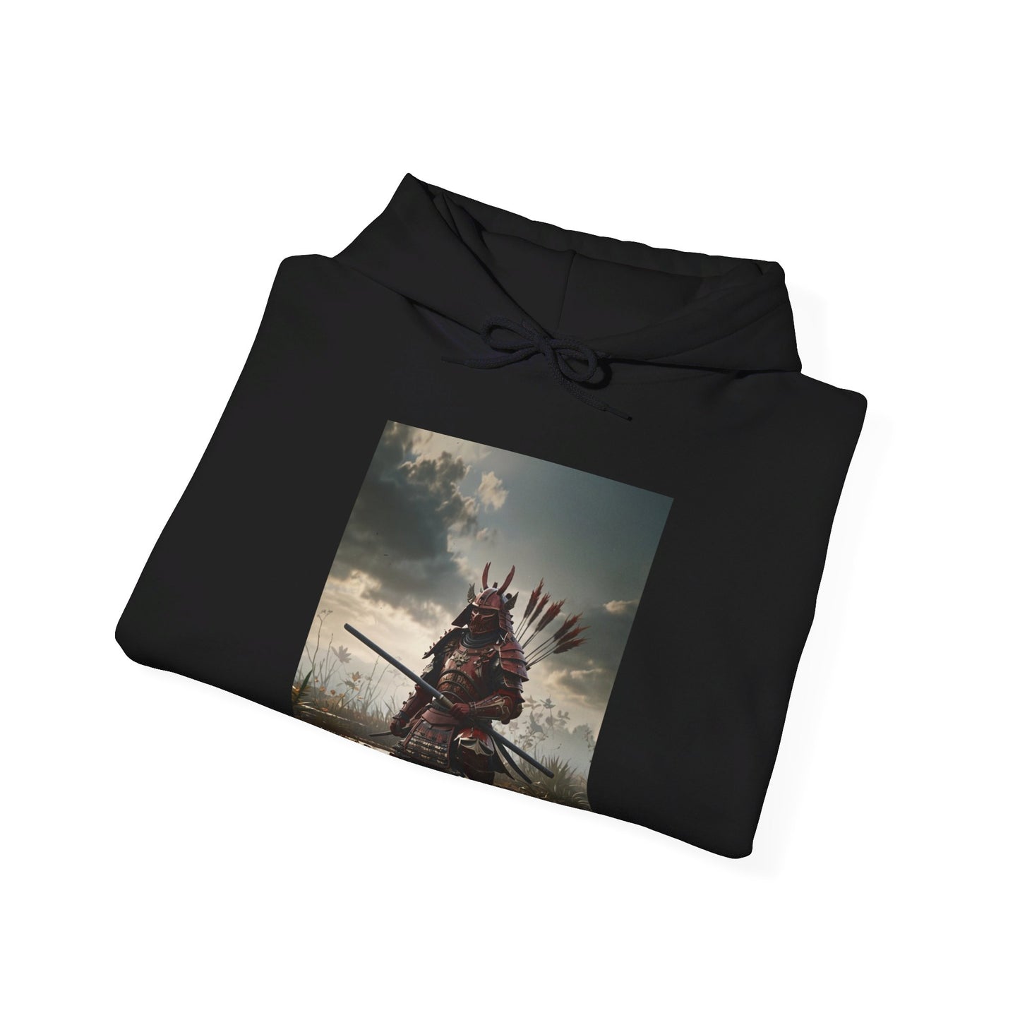 FULL RED SAMURAI Unisex Heavy Blend™ Hooded Sweatshirt