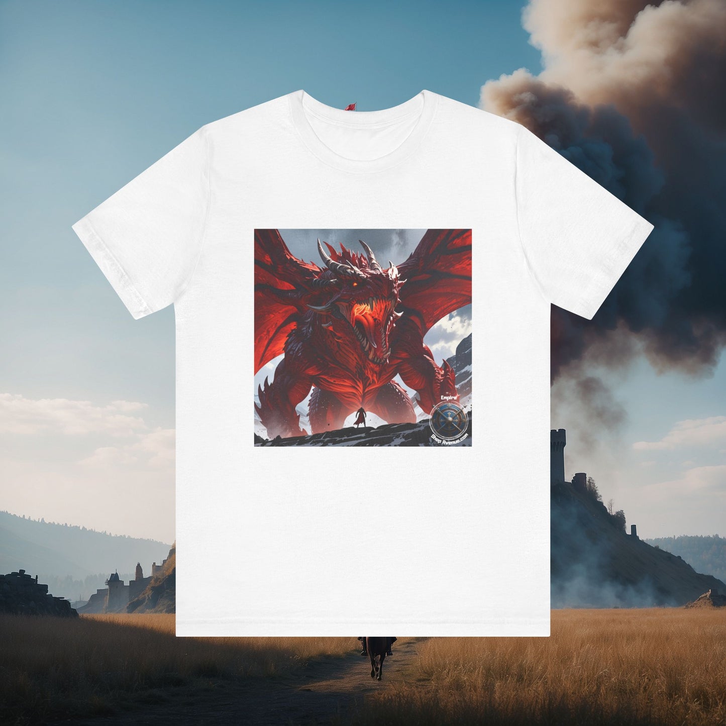 THE EPIC AND LEGENDARY DRAGON Unisex Jersey Short Sleeve Tee