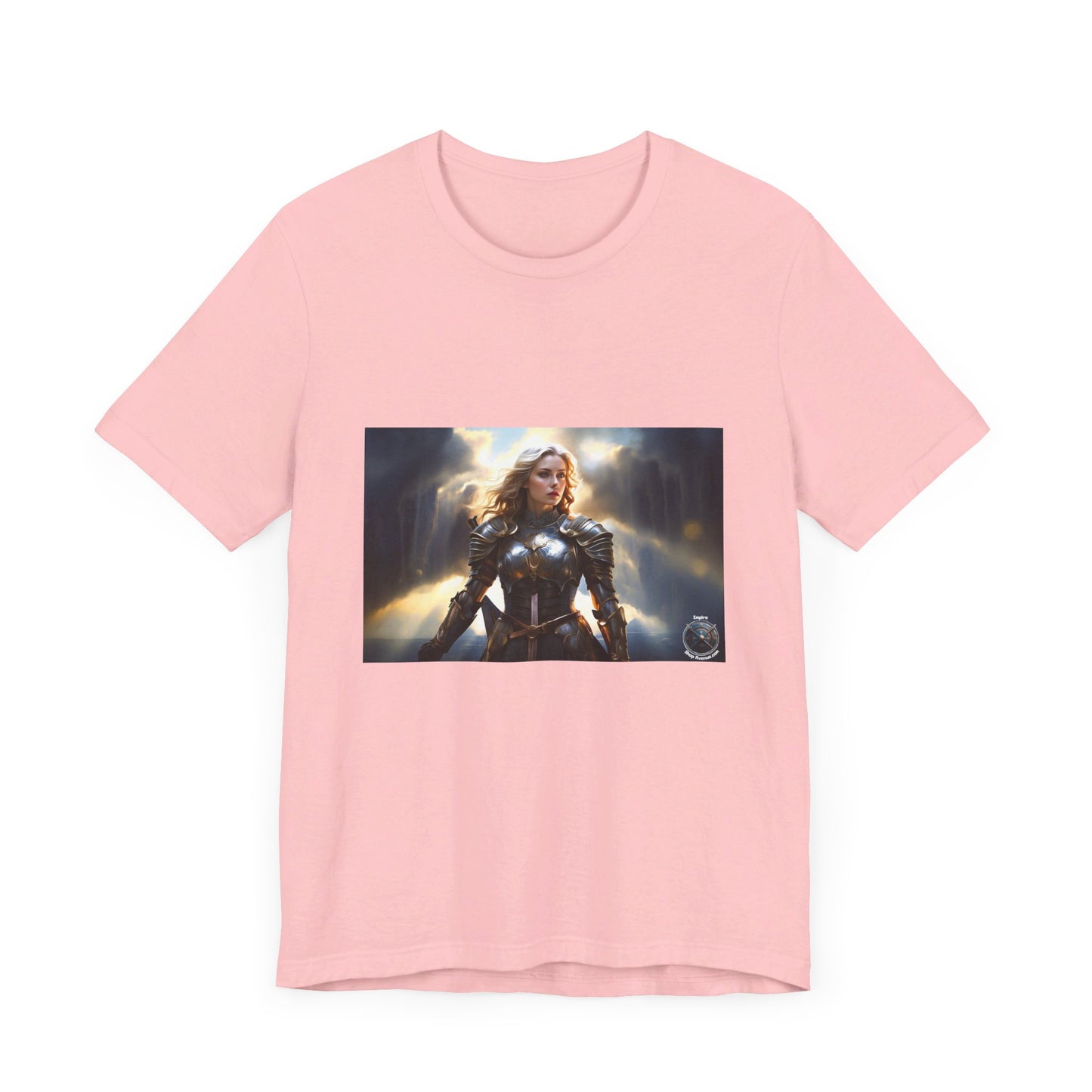 ARMORED WOMAN WARRIOR Unisex Jersey Short Sleeve Tee