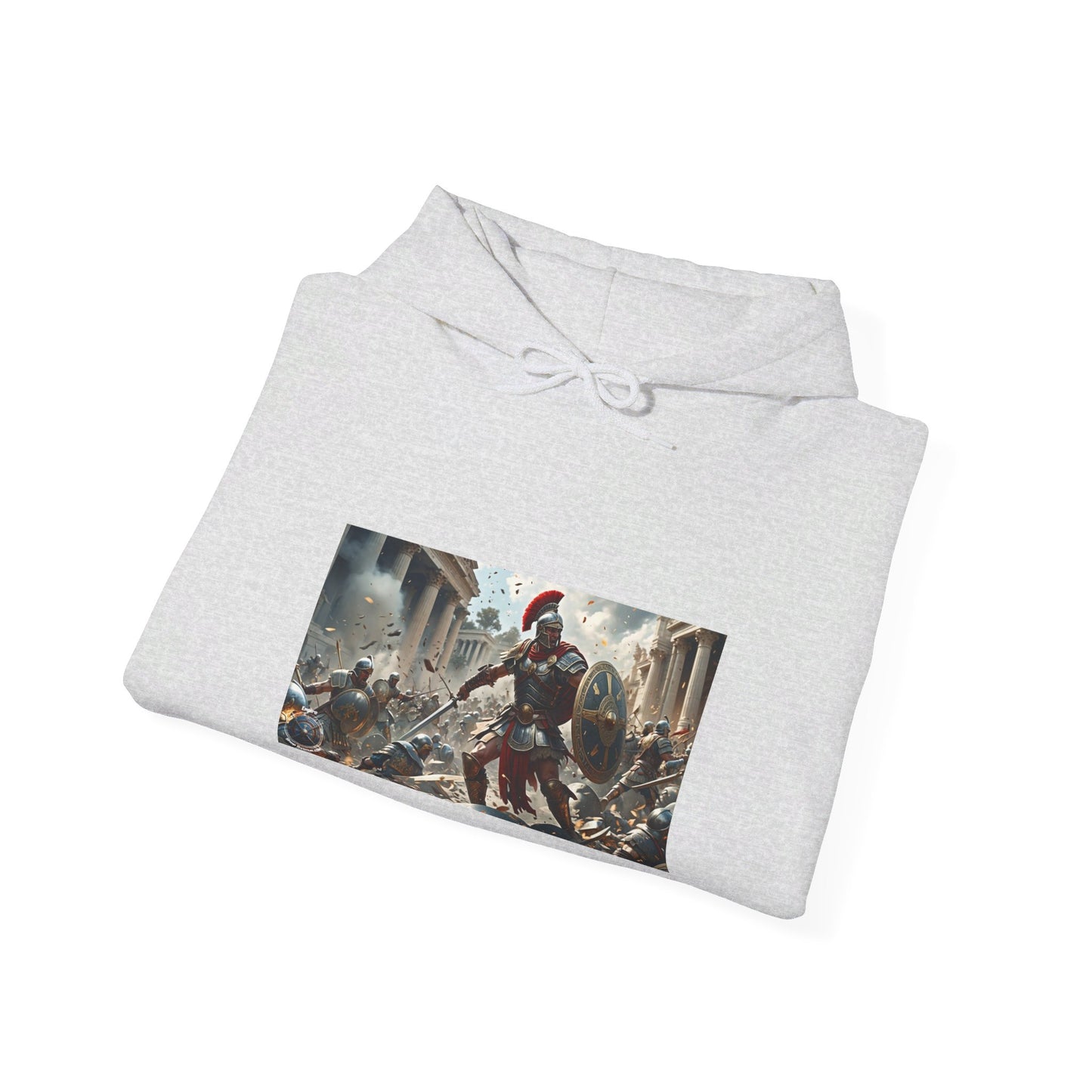 GREEK WAR SCENE Unisex Heavy Blend™ Hooded Sweatshirt