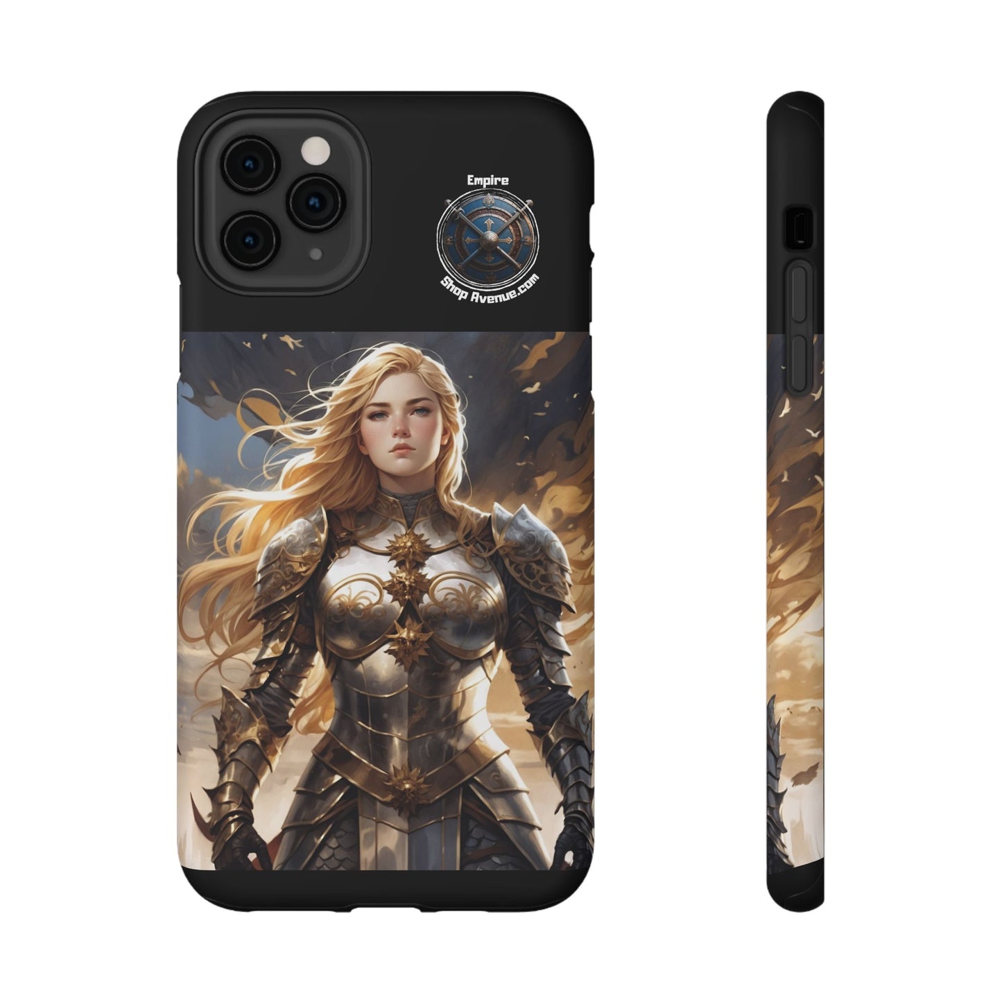 ARMORED WOMAN WARRIOR Impact-Resistant Cases