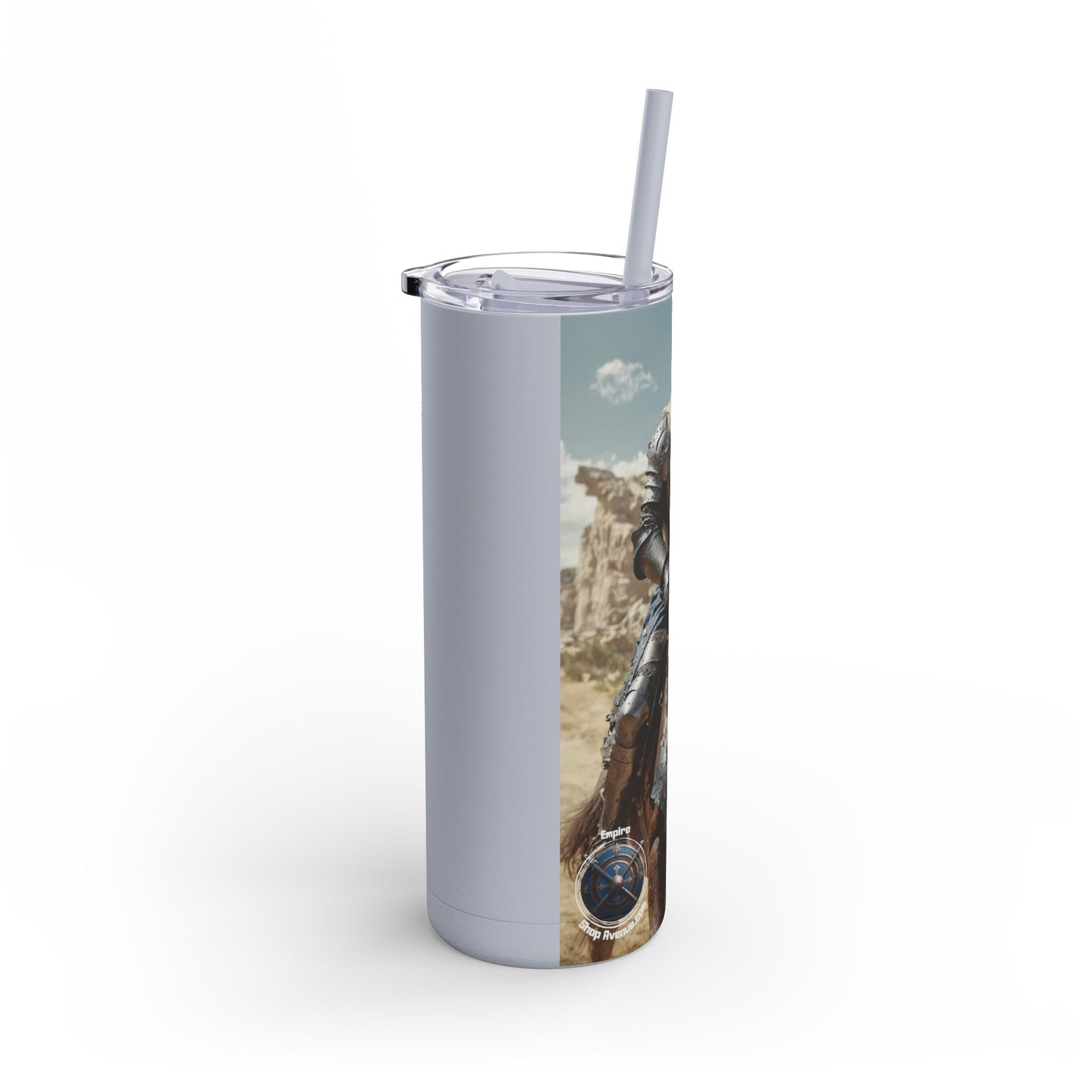 ULTIMATE KNIGHT CHARGE Maars Maker Skinny Matte Tumbler, 20oz